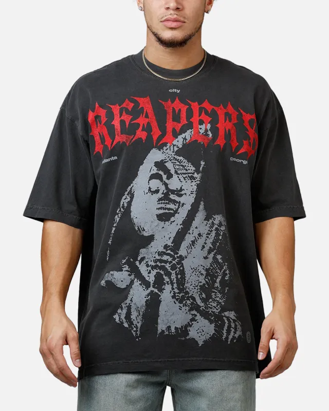 Overtime Kiss T-Shirt Vintage Black made by Culture Kings