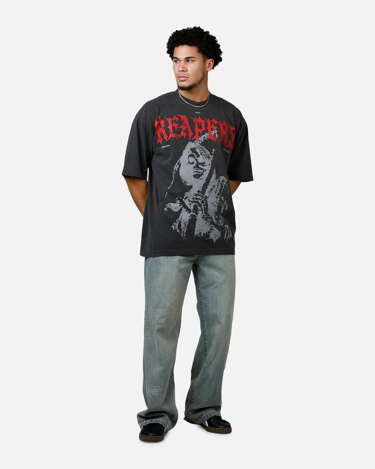 Overtime Kiss T-Shirt Vintage Black sold by Culture Kings product image thumbnail 3