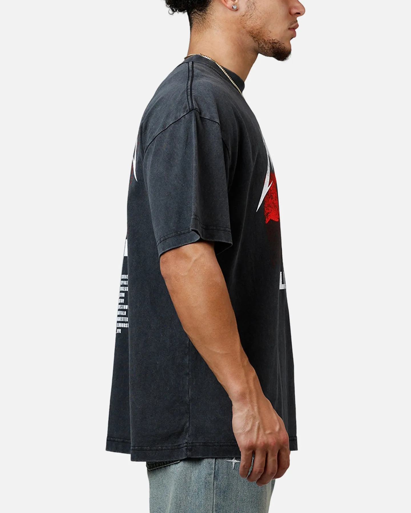 Merch Traffic Metallica 1983 Tour T-Shirt Washed Black sold by Culture Kings product image thumbnail 4