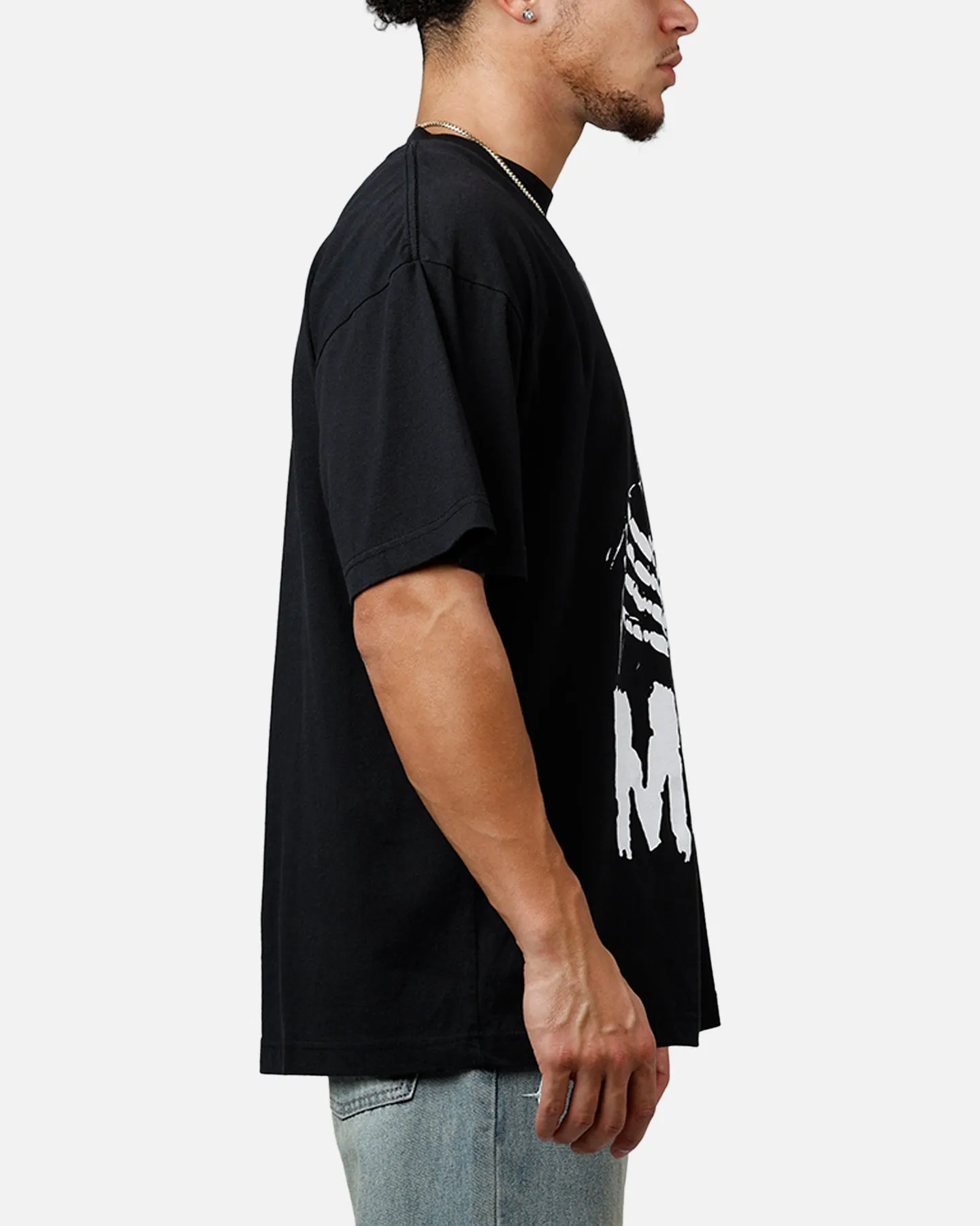 Global Merchandising Misfits Crossed Hands T-Shirt Black sold by Culture Kings product image thumbnail 4