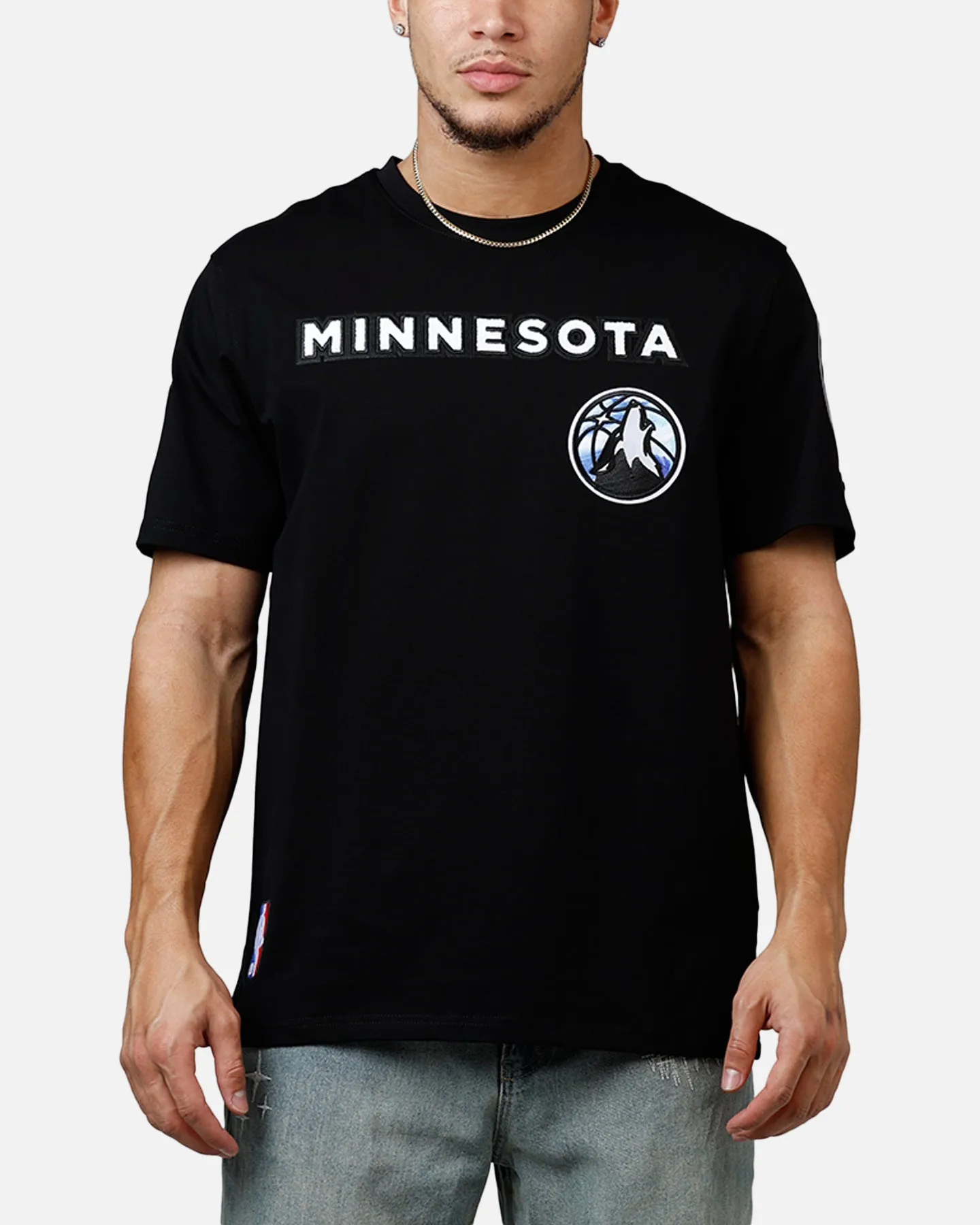 Pro Standard Minnesota Timberwolves City 24-25 Season T-Shirt Black sold by Culture Kings