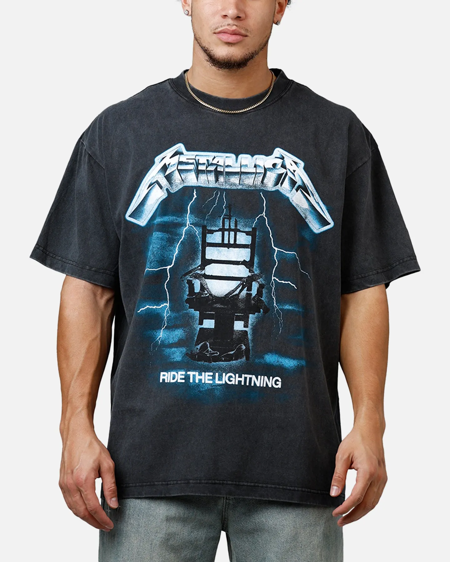 Merch Traffic Metallica RTL T-Shirt Washed Black sold by Culture Kings