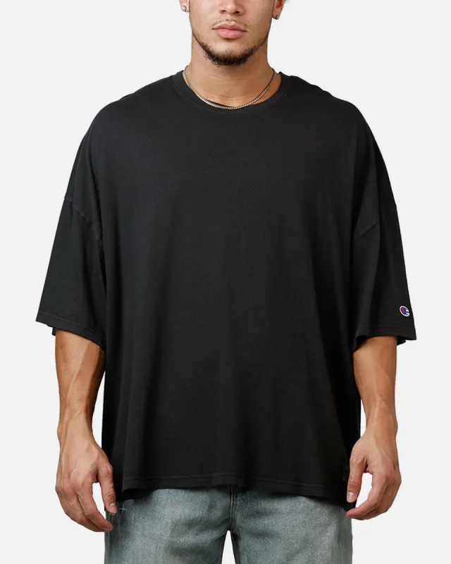 Champion Riggins Drop Shoulder T-Shirt Washed Black sold by Culture Kings