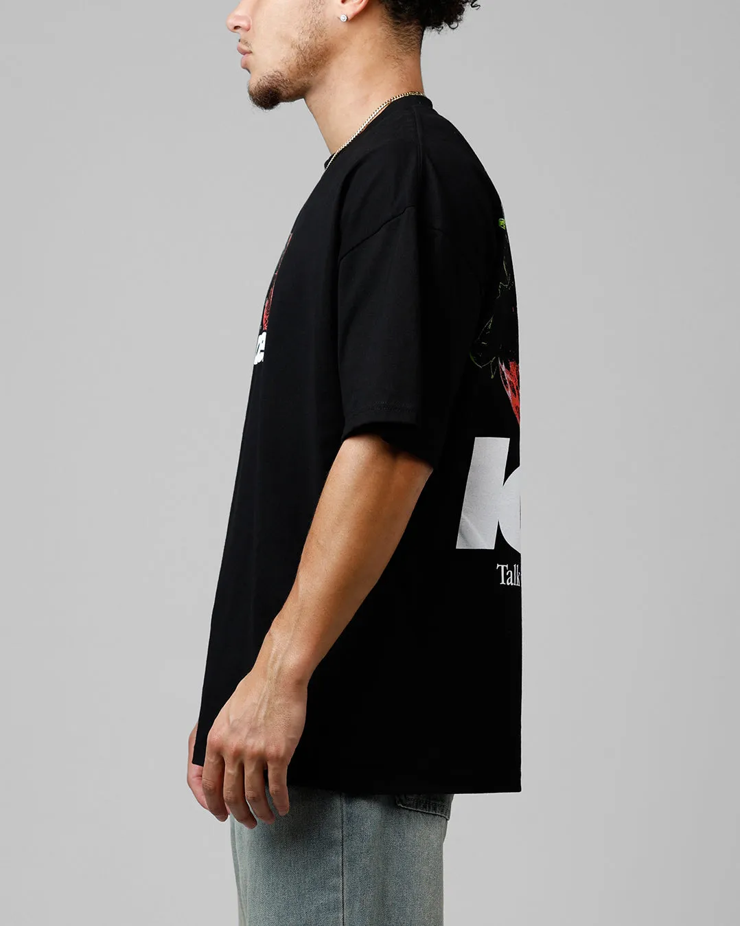 Loiter Strawberry Drop T-Shirt Black sold by Culture Kings product image thumbnail 5