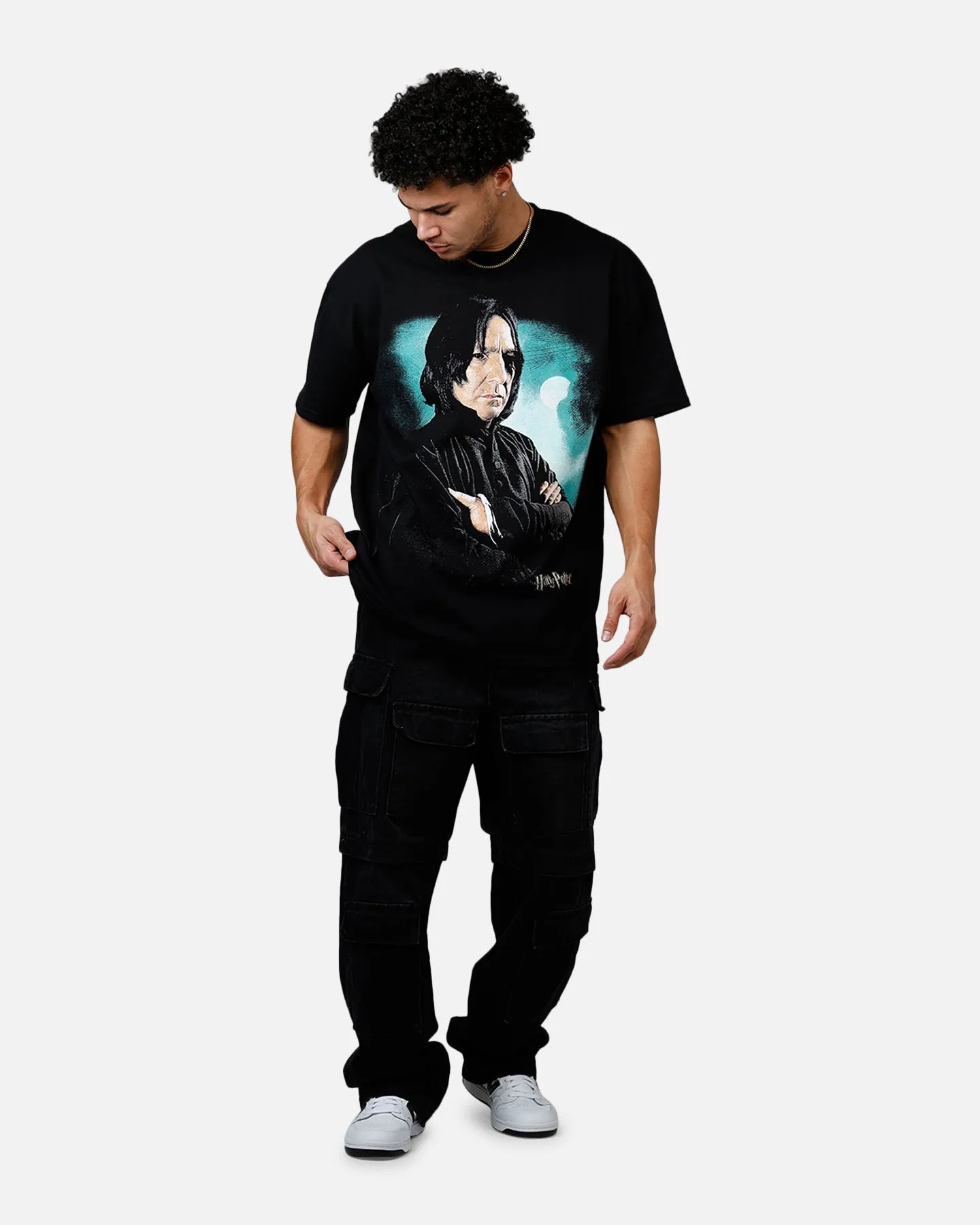 Goat Crew X Harry Potter Snape Poster Heavyweight T-Shirt Black sold by Culture Kings product image thumbnail 3