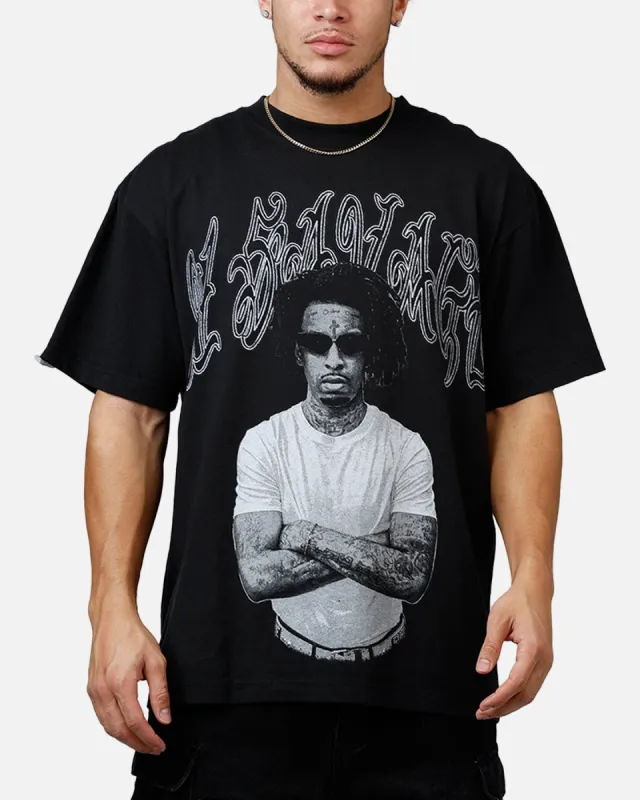 Bravado 21 Savage T-Shirt Black sold by Culture Kings
