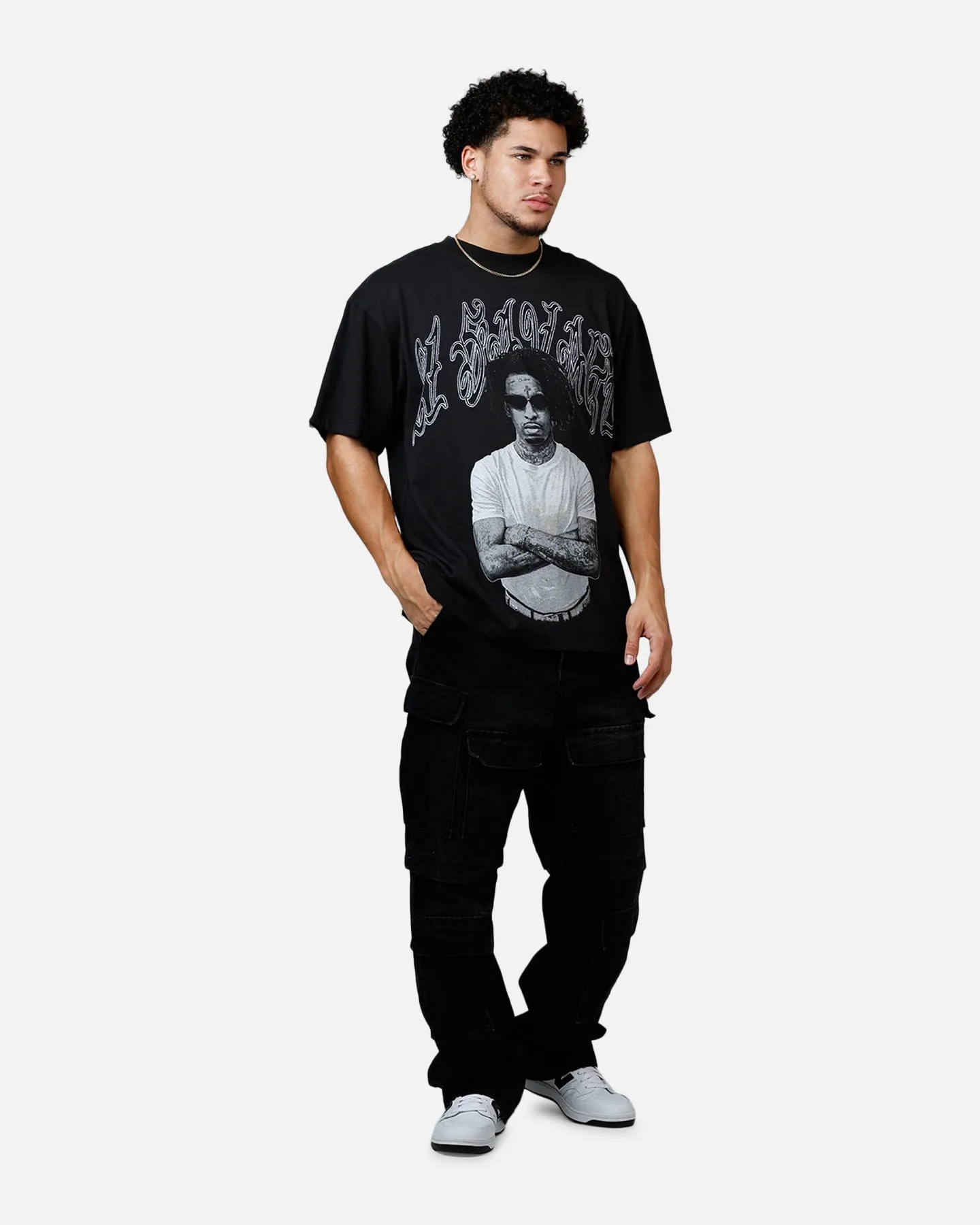Bravado 21 Savage T-Shirt Black sold by Culture Kings product image thumbnail 3