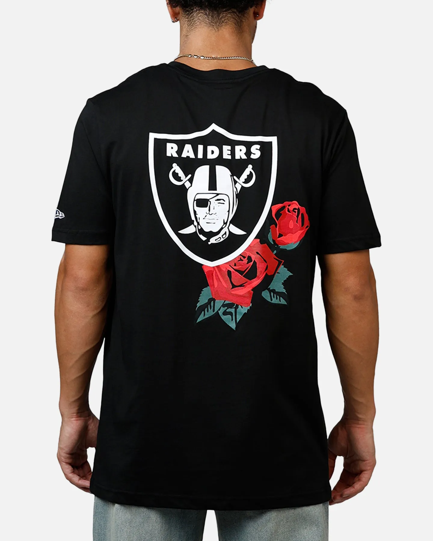 New Era Las Vegas Raiders Rose T-Shirt Black/Red sold by Culture Kings