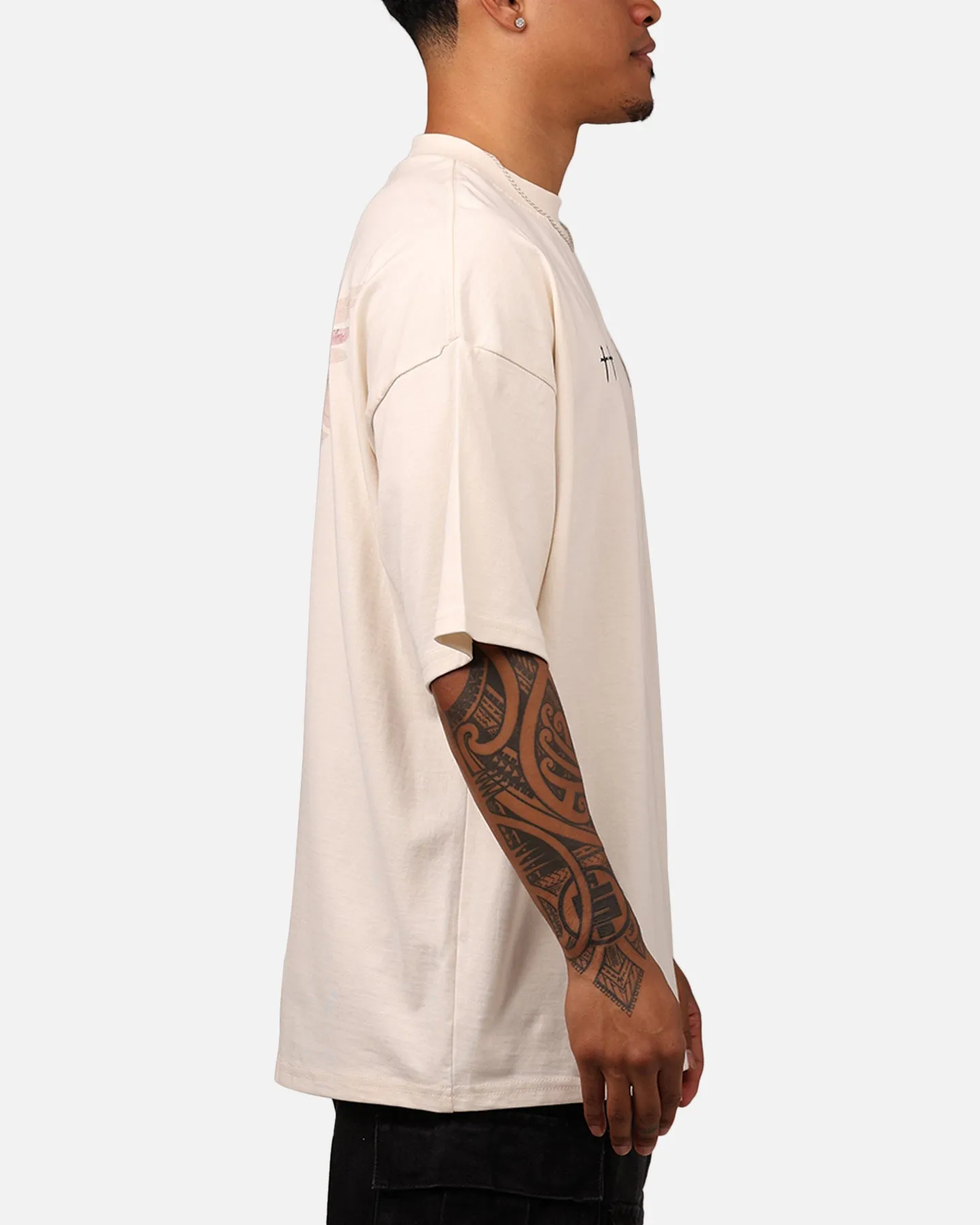 Saint Morta Momento Mori Mock T-Shirt Off White sold by Culture Kings product image thumbnail 4
