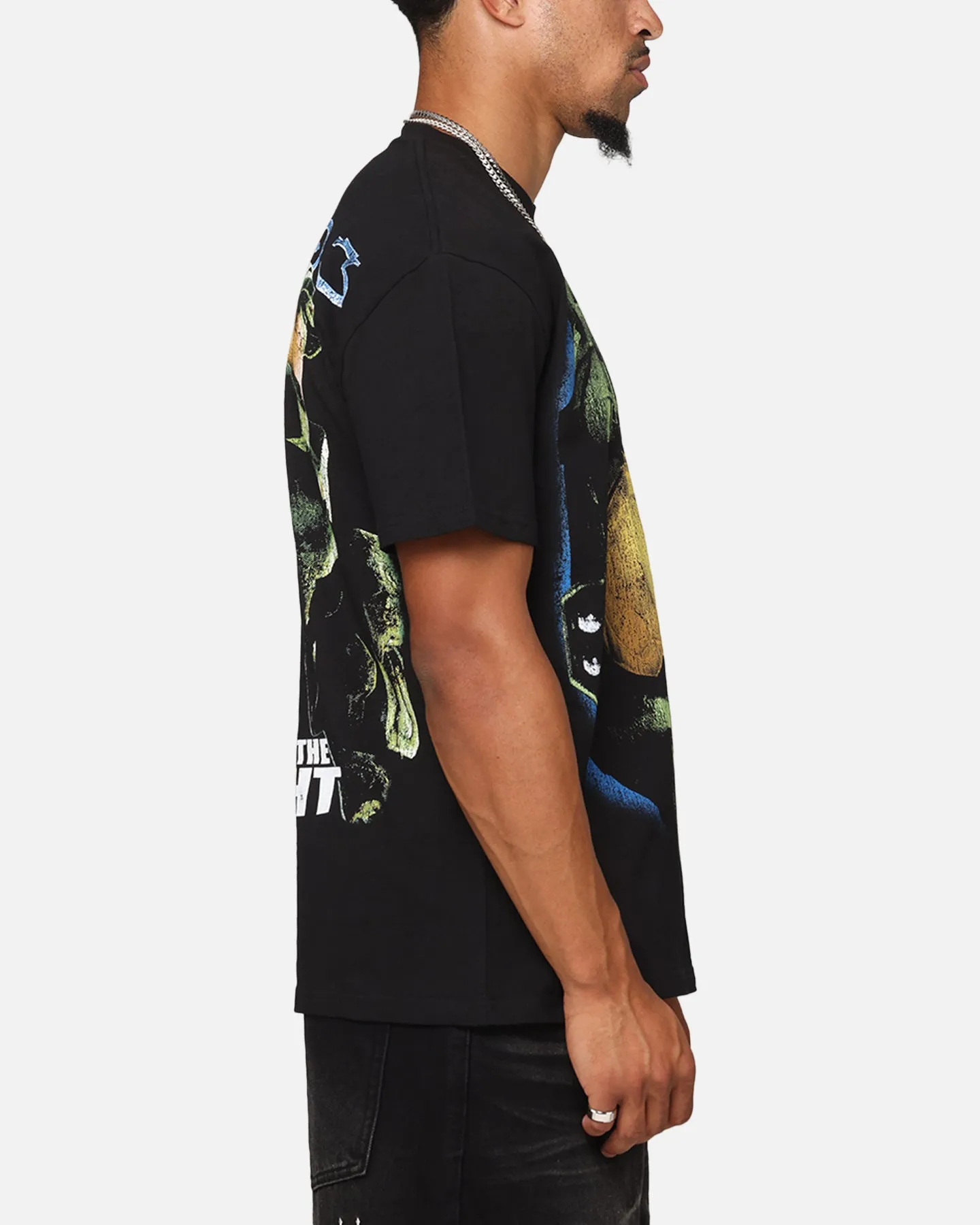 Goat Crew X Halo Big Head Heavyweight T-Shirt Black sold by Culture Kings product image thumbnail 5