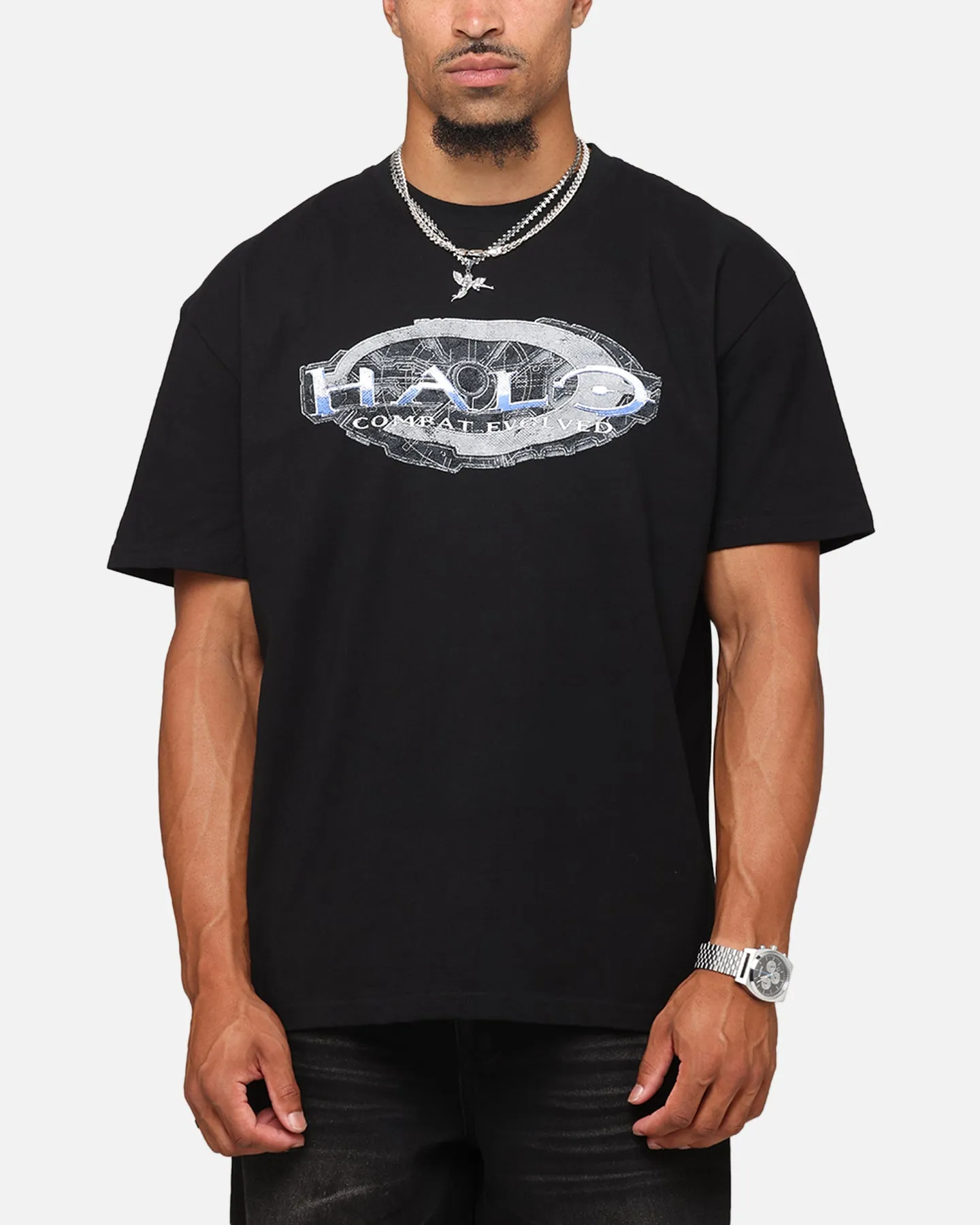 Goat Crew X Halo Halo Combat Evolved Heavyweight T-Shirt Black sold by Culture Kings product image thumbnail 2