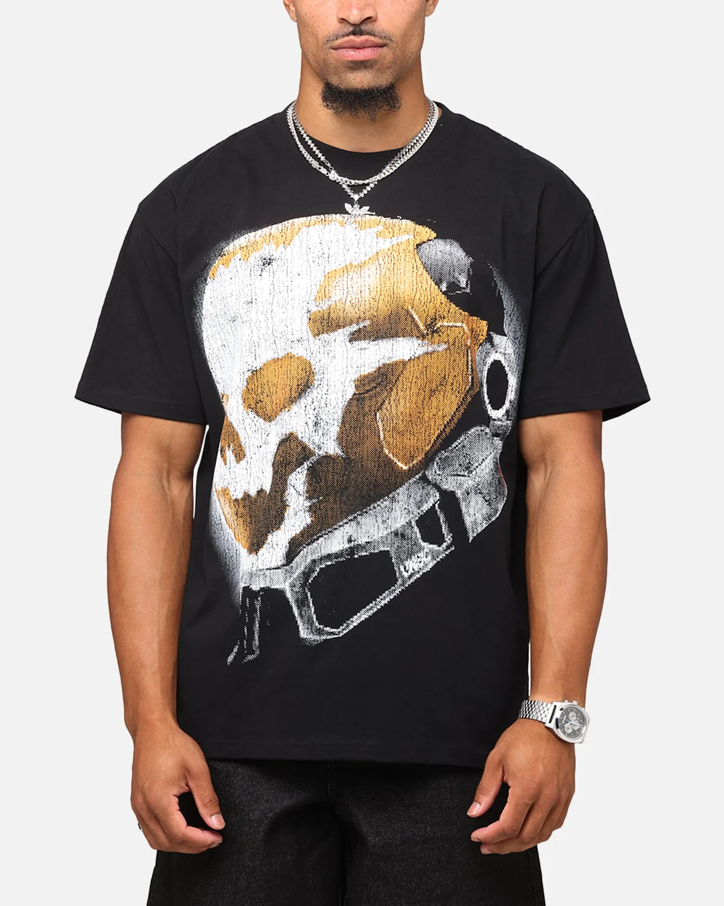 Goat Crew X Halo Halo Reach Emile Big Head Heavyweight T-Shirt Black sold by Culture Kings