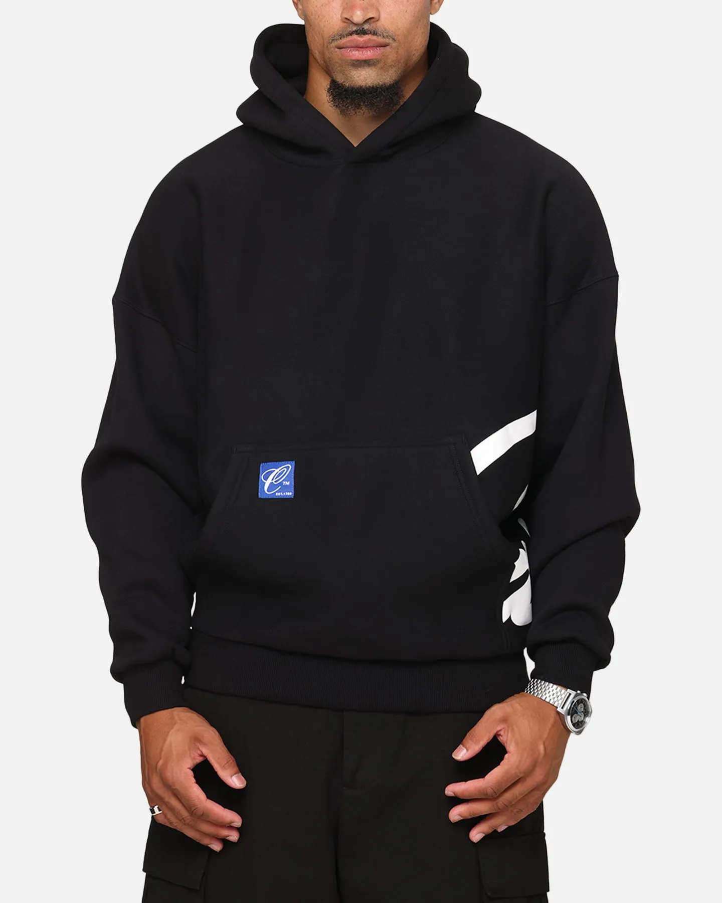 Carre Roadman Oversized Hoodie Black sold by Culture Kings
