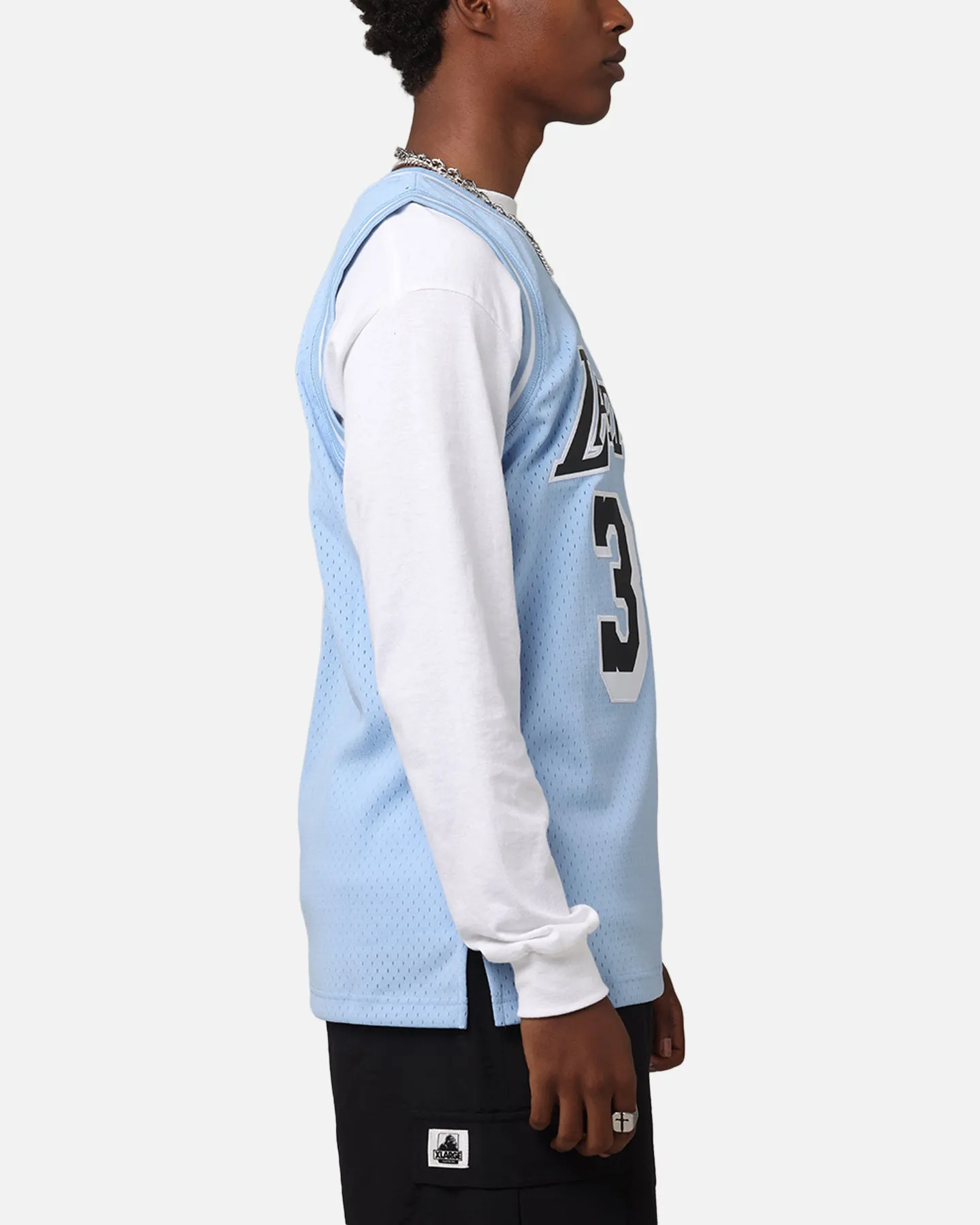 Mitchell & Ness Los Angeles Lakers Shaquille O'Neal 'Vapor Blue' Jersey Light Blue sold by Culture Kings product image thumbnail 5