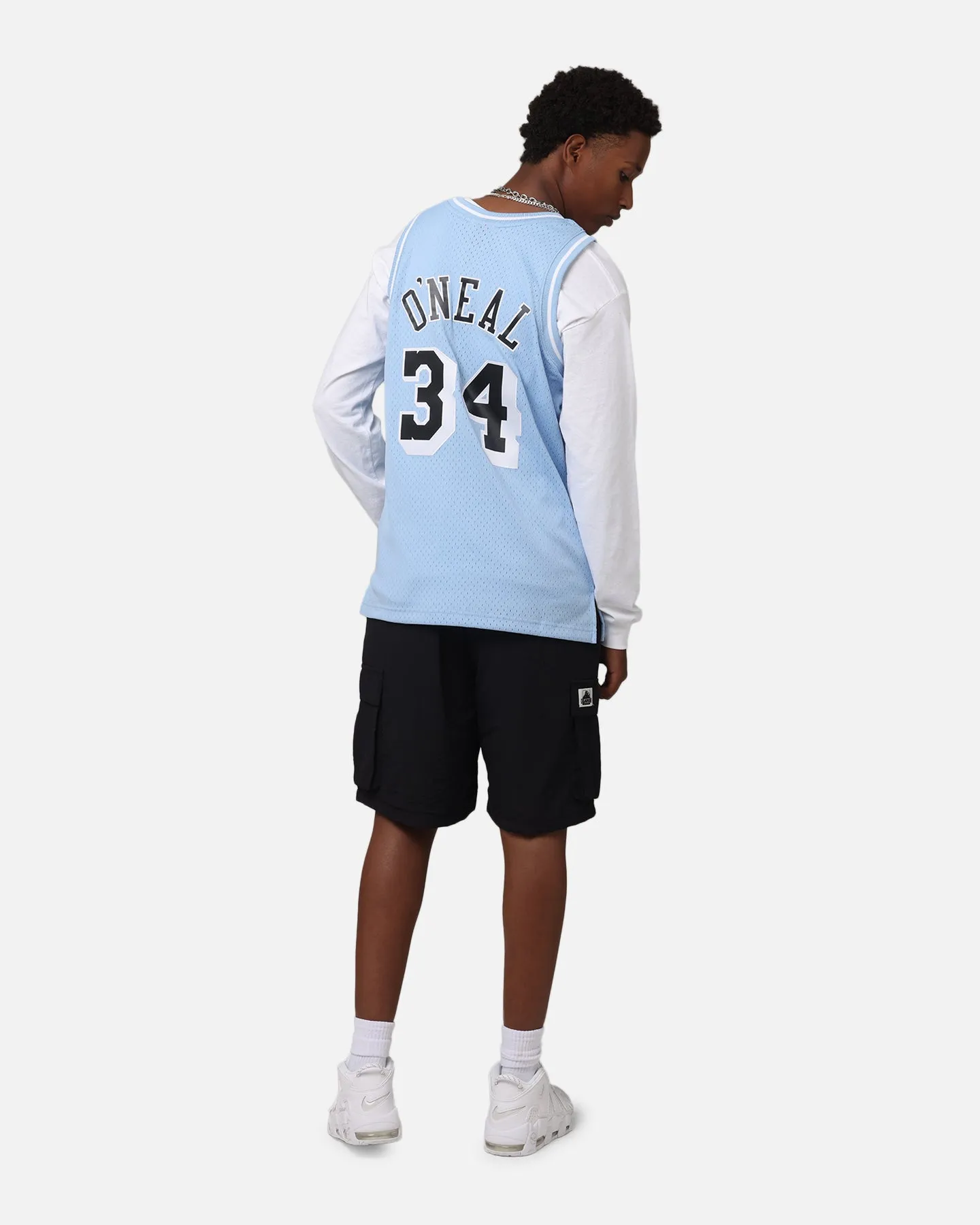Mitchell & Ness Los Angeles Lakers Shaquille O'Neal 'Vapor Blue' Jersey Light Blue sold by Culture Kings product image thumbnail 4