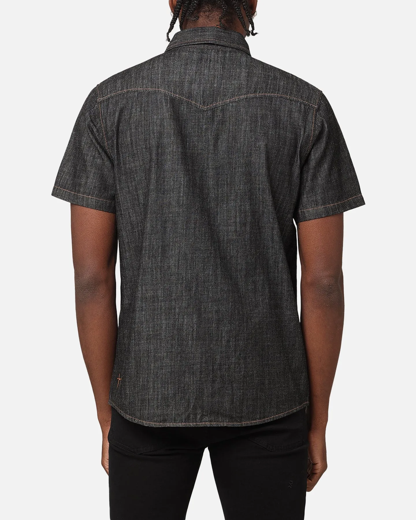 Saint Morta Rodeo Denim Shirt Black sold by Culture Kings product image thumbnail 3