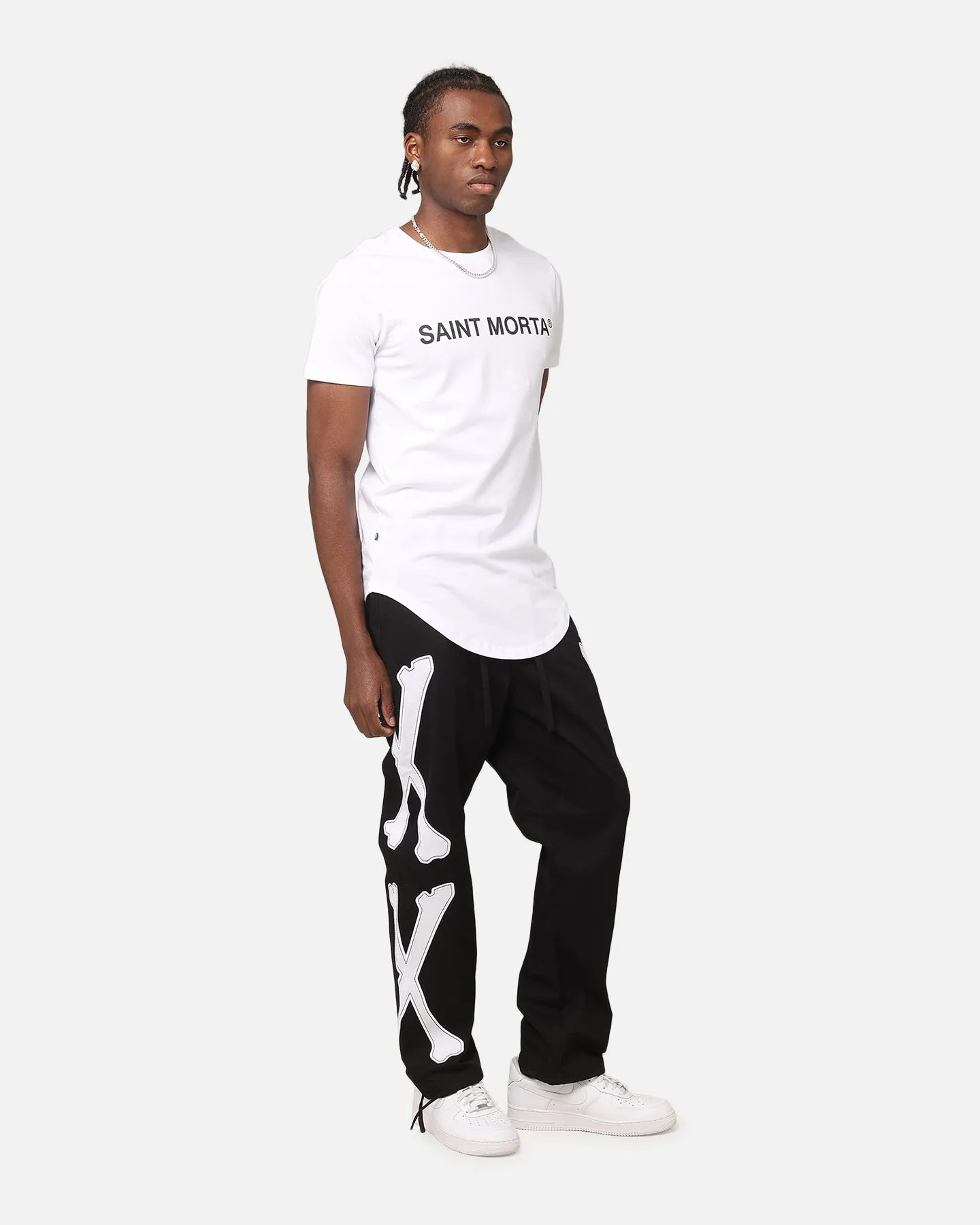 Saint Morta Bxnes Cargo Pants Black sold by Culture Kings product image thumbnail 2