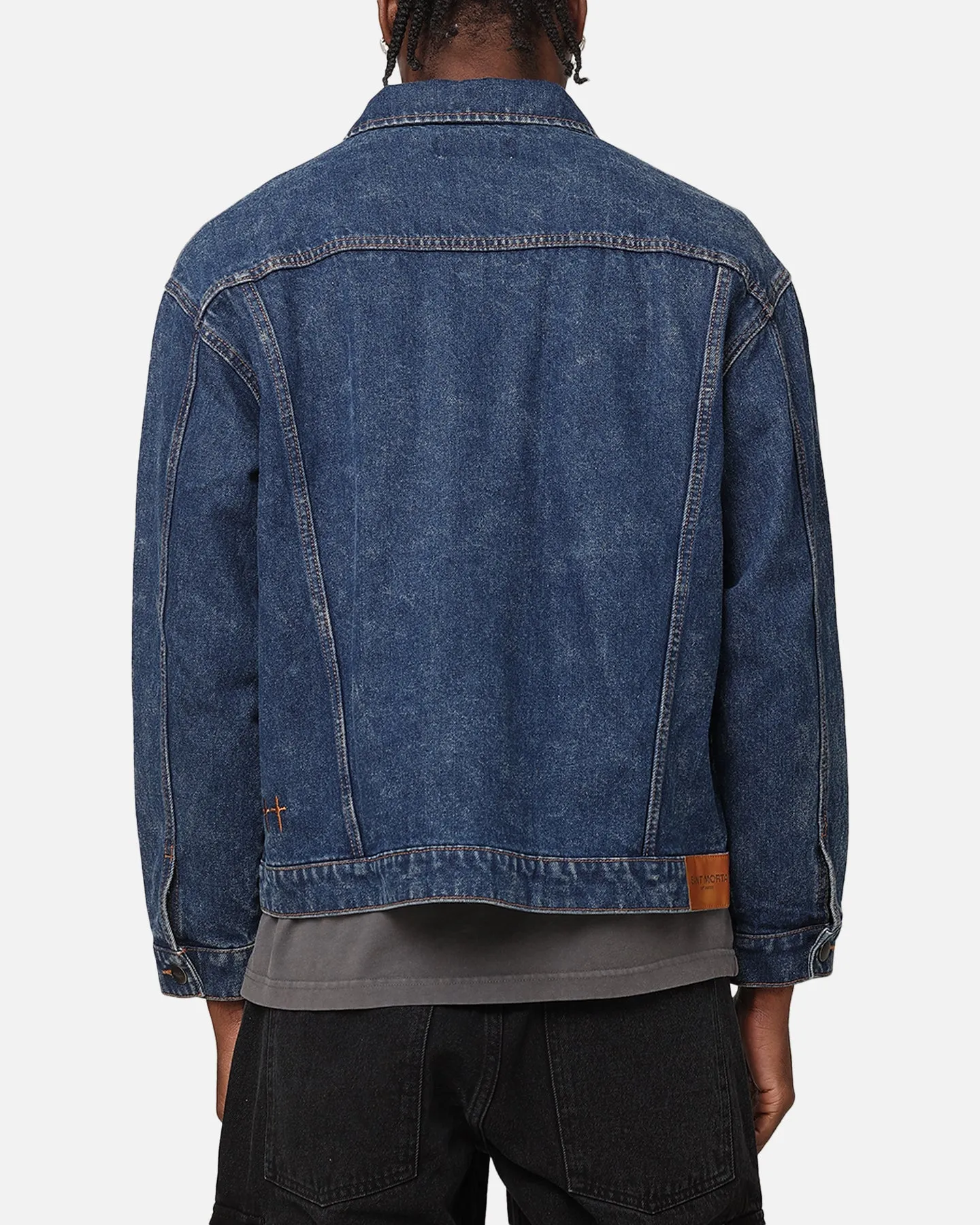 Saint Morta Rodeo Denim Jacket Dark Indigo sold by Culture Kings product image thumbnail 3