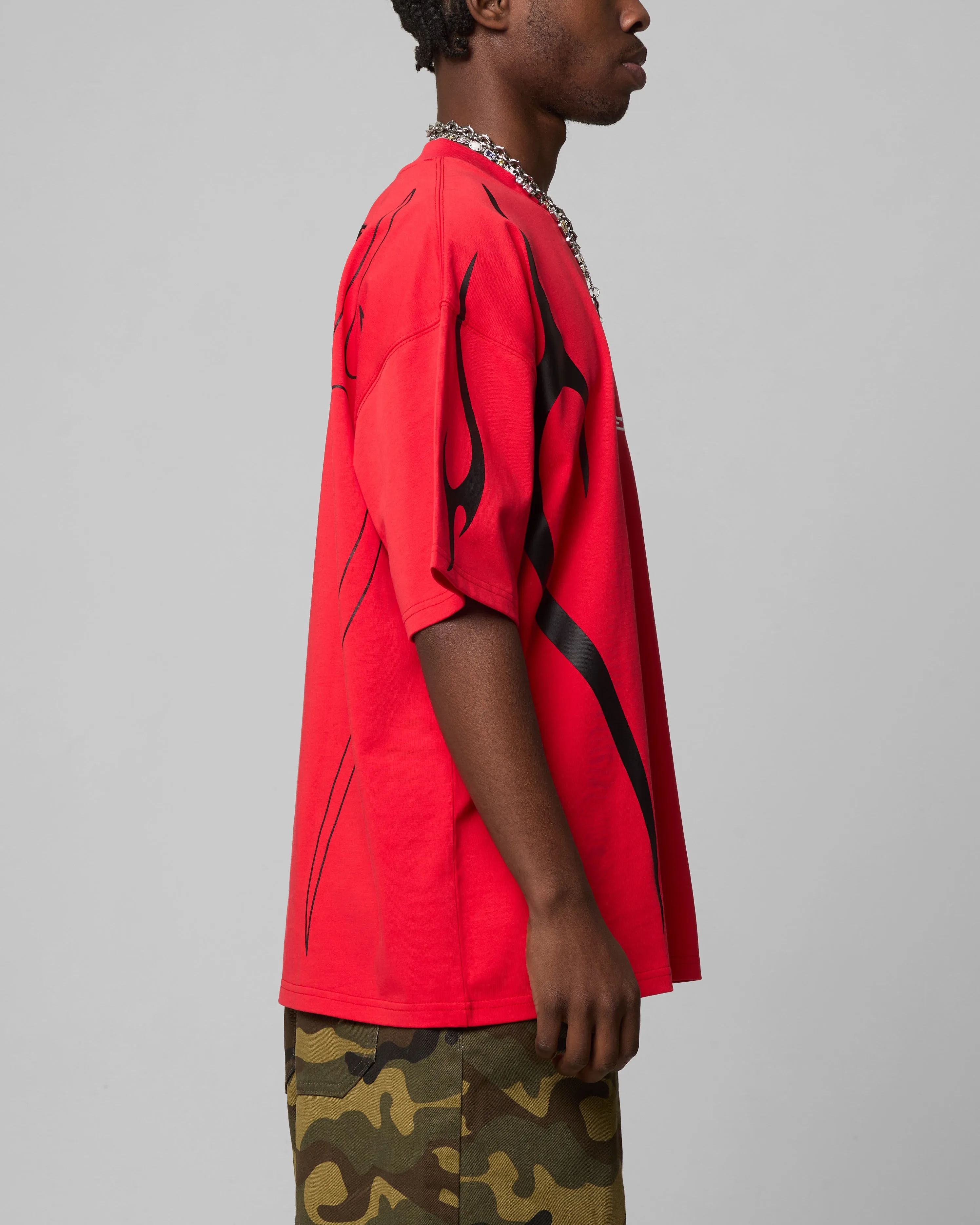 Loiter Trackstar T-Shirt Red sold by Culture Kings product image thumbnail 3