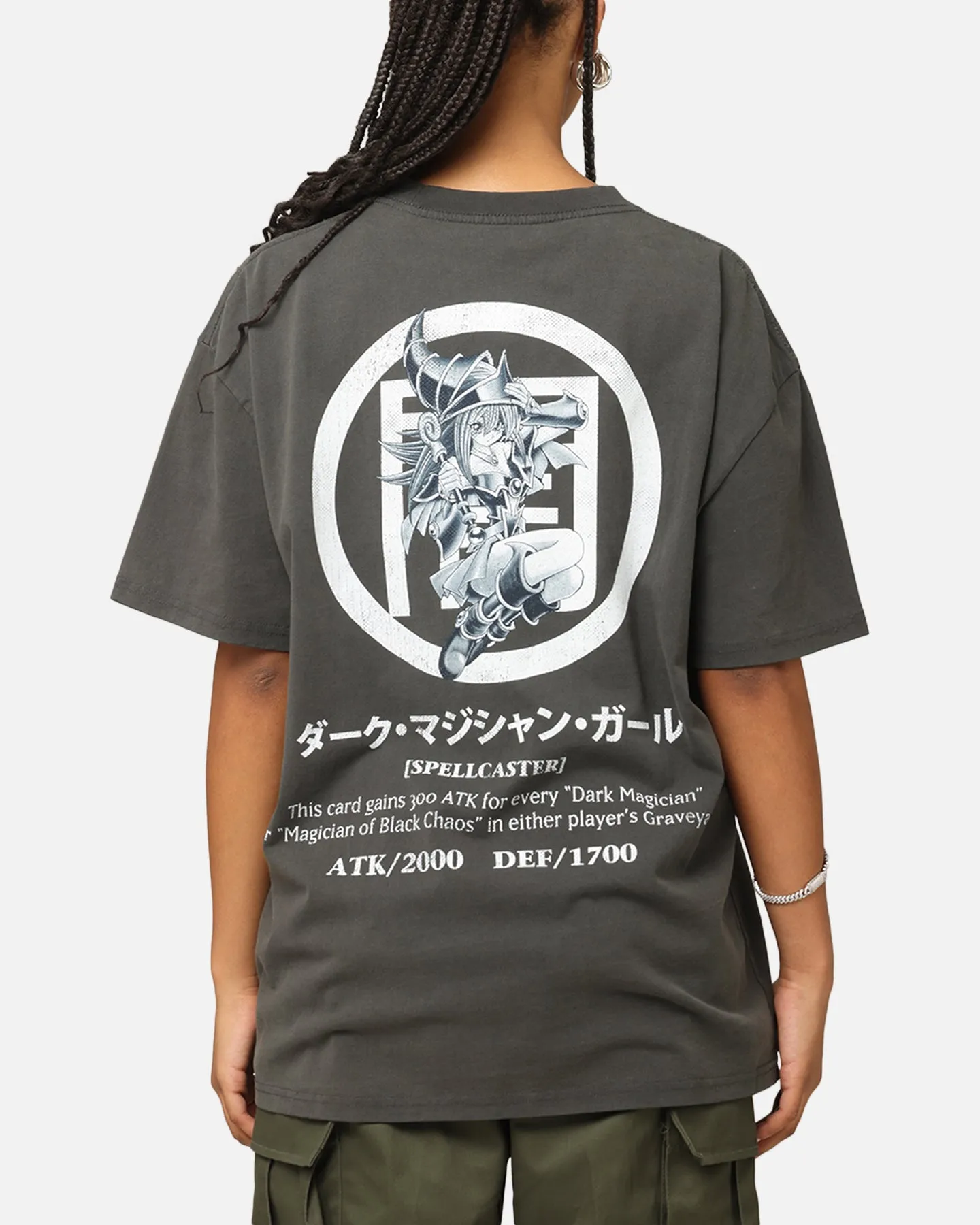 Goat Crew X Yu-Gi-Oh! Dark Magician Girl Card Heavyweight T-Shirt Black Wash sold by Culture Kings product image thumbnail 2