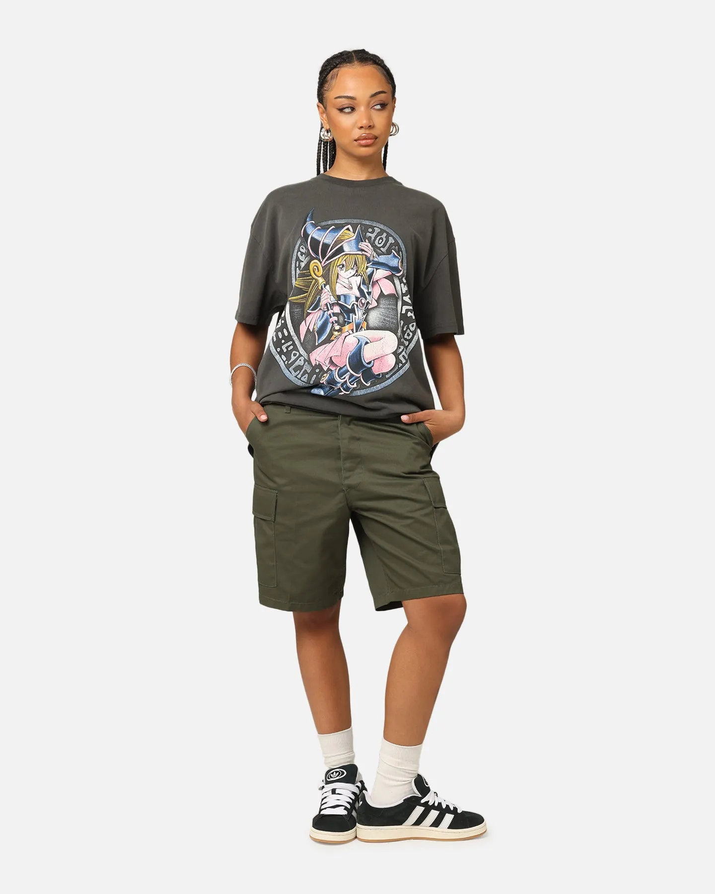 Goat Crew X Yu-Gi-Oh! Dark Magician Girl Card Heavyweight T-Shirt Black Wash sold by Culture Kings product image thumbnail 3