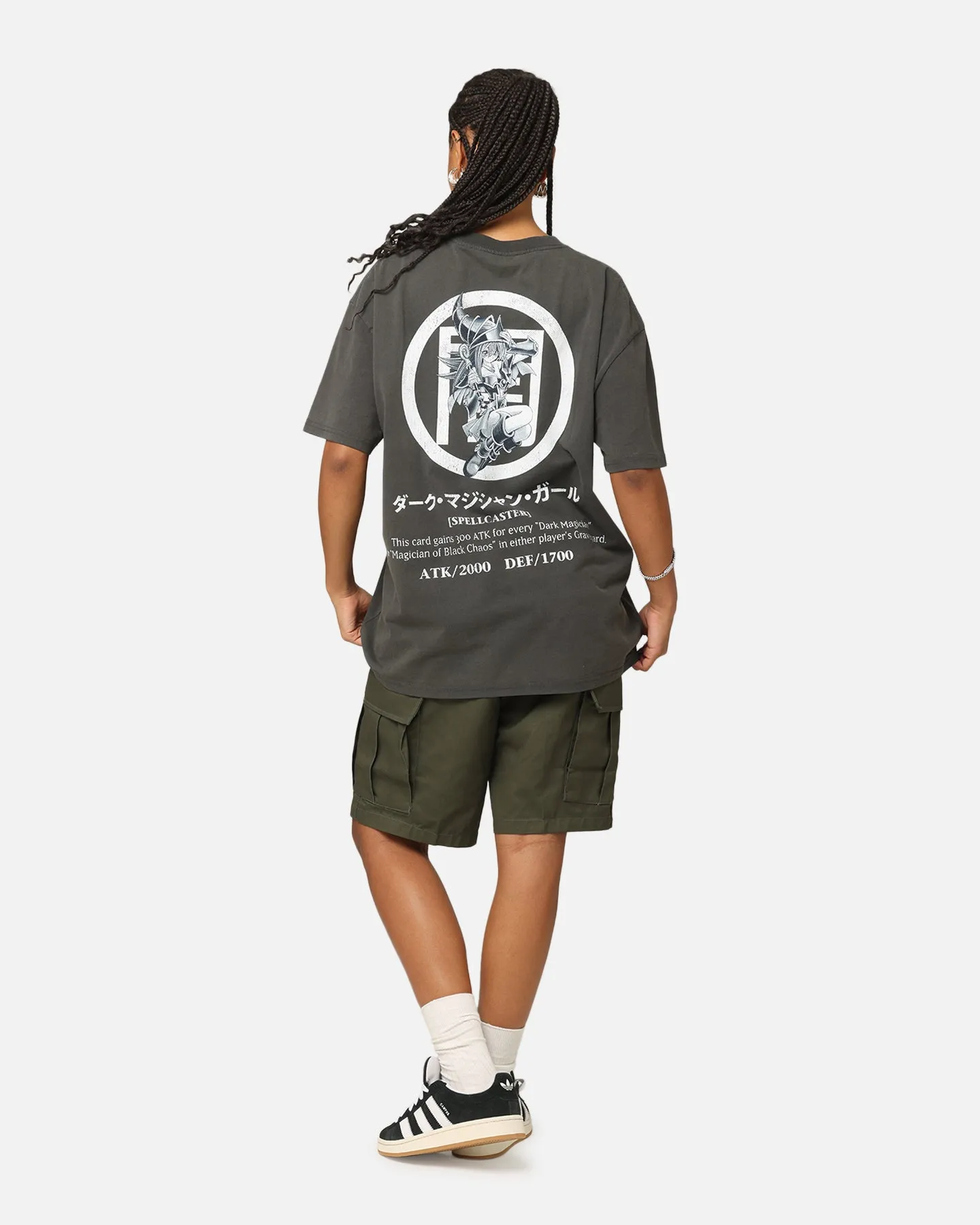 Goat Crew X Yu-Gi-Oh! Dark Magician Girl Card Heavyweight T-Shirt Black Wash sold by Culture Kings product image thumbnail 4