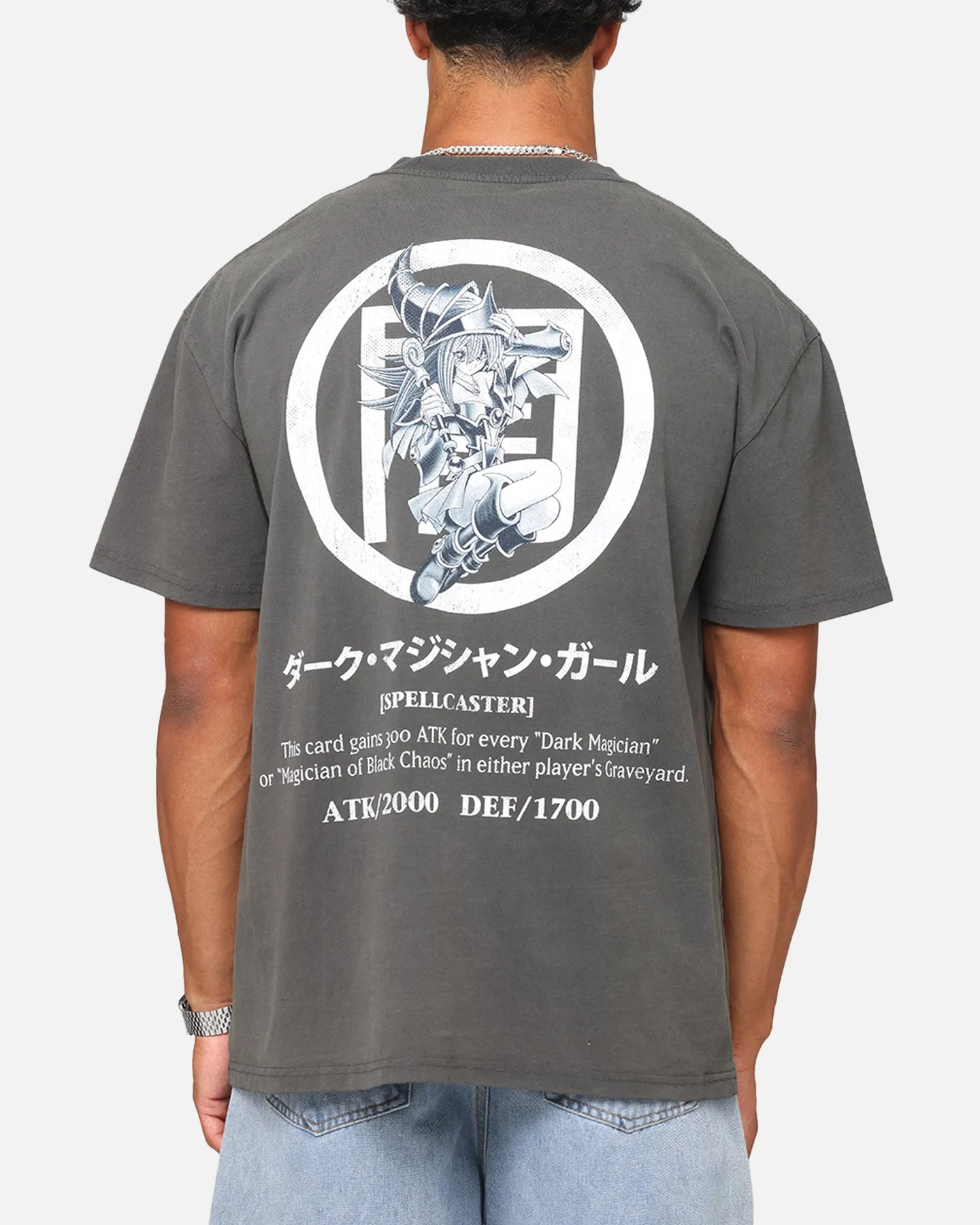 Goat Crew X Yu-Gi-Oh! Dark Magician Girl Card Heavyweight T-Shirt Black Wash sold by Culture Kings product image thumbnail 2