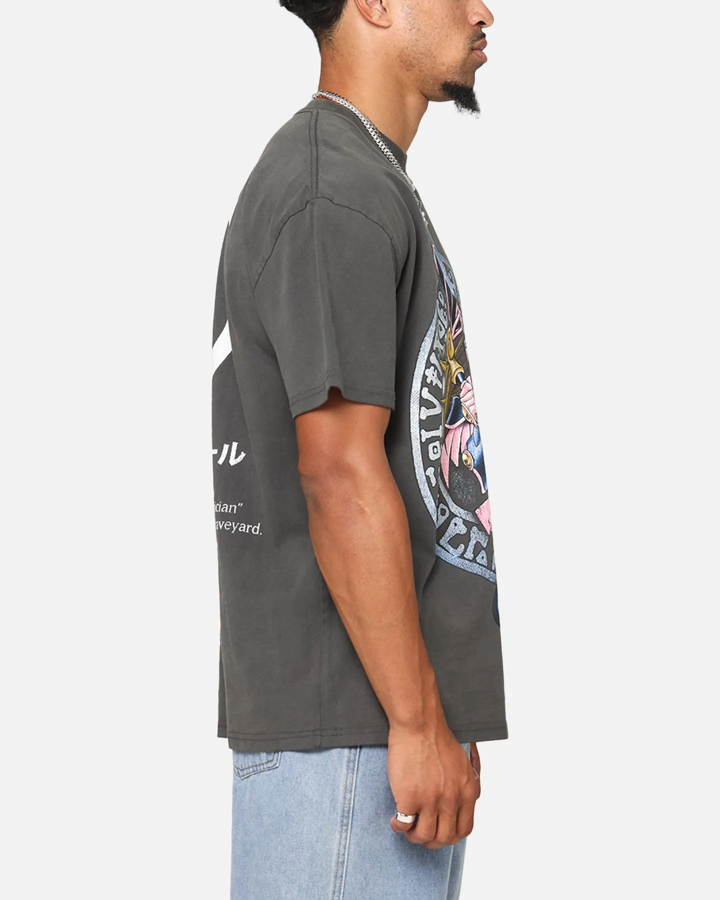 Goat Crew X Yu-Gi-Oh! Dark Magician Girl Card Heavyweight T-Shirt Black Wash sold by Culture Kings product image thumbnail 5