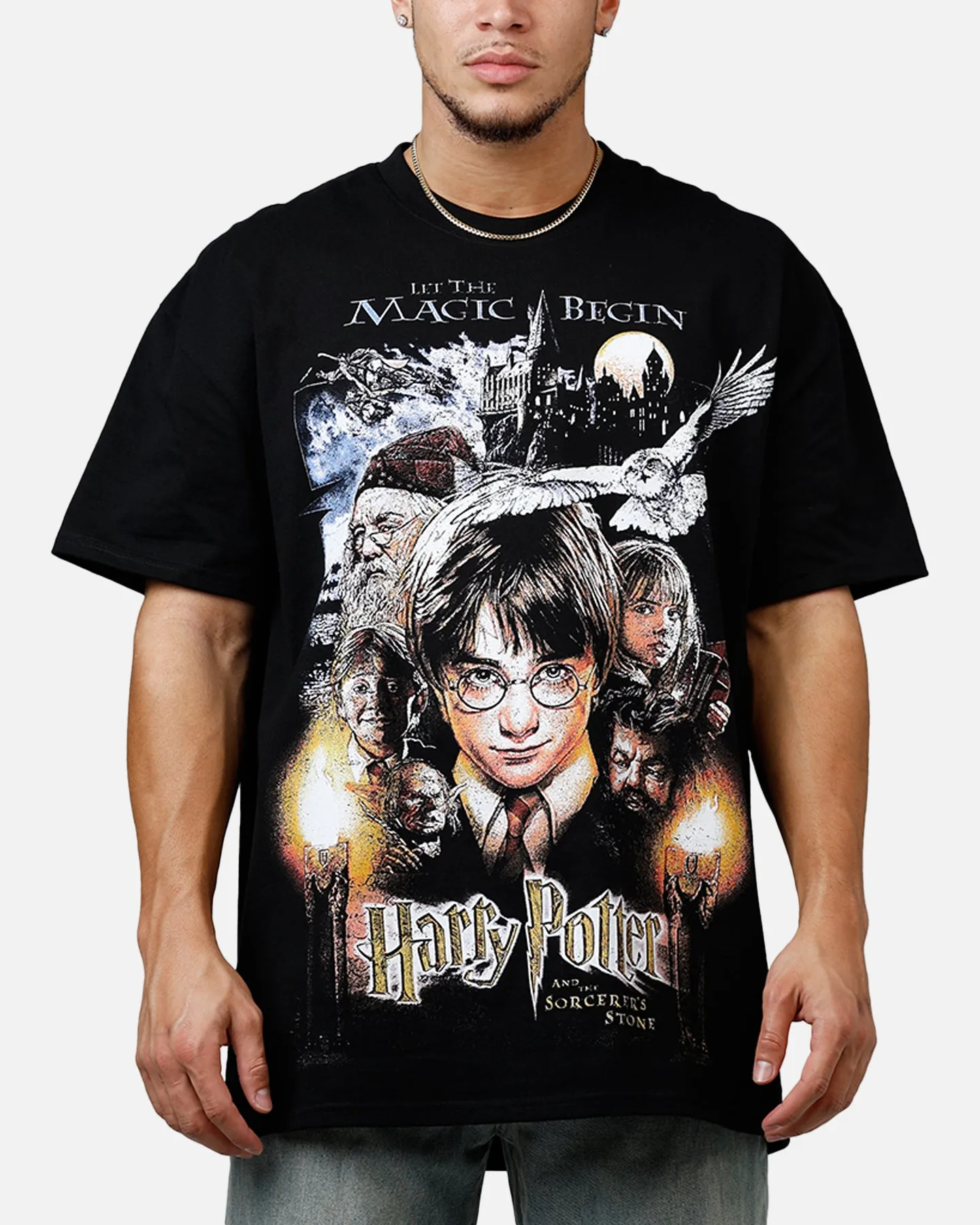 Goat Crew X Harry Potter Sorcerer's Stone Heavyweight T-Shirt Black sold by Culture Kings