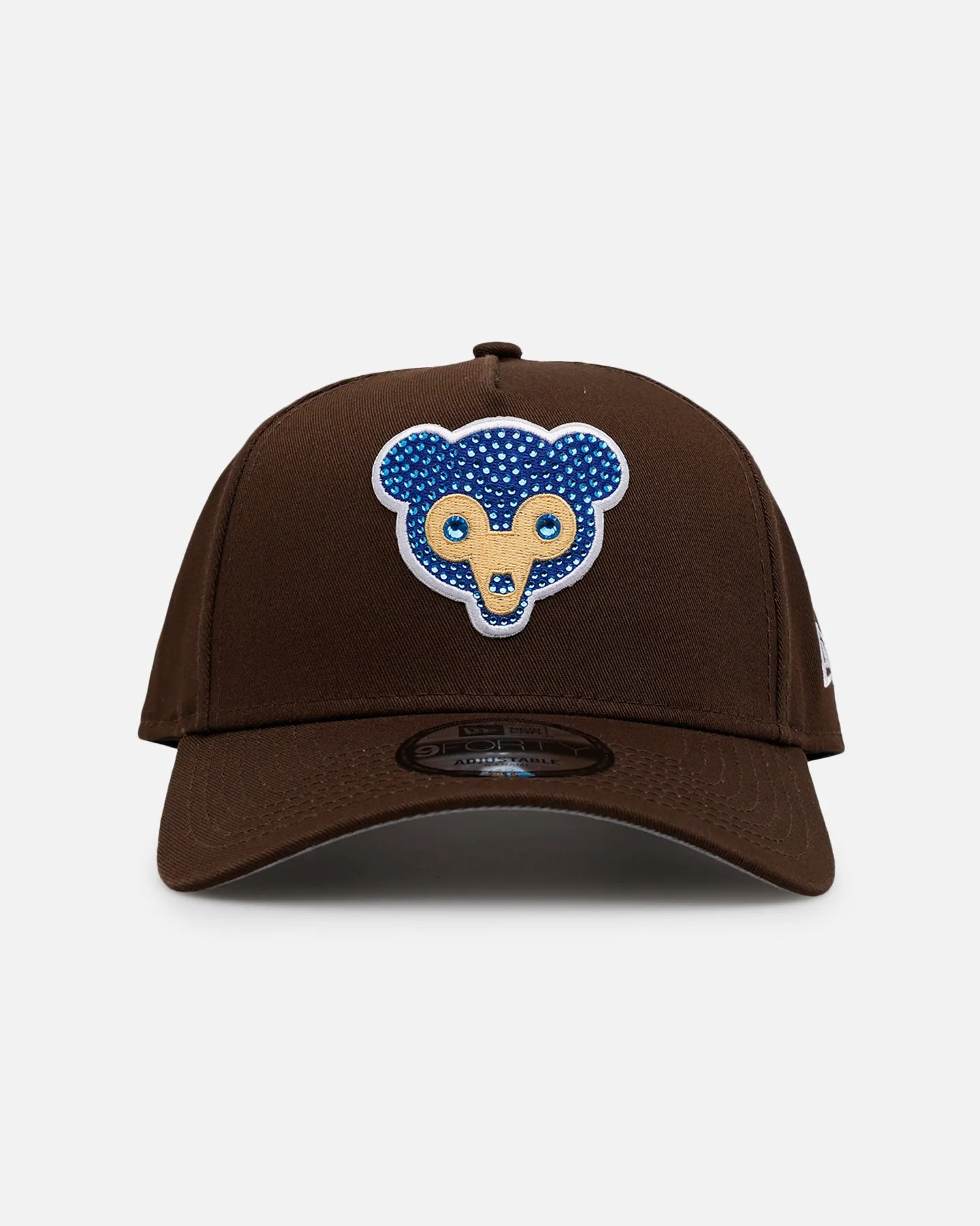 New Era Chicago Cubs 'Diamante' 9FORTY A-Frame Snapback Walnut sold by Culture Kings