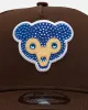 New Era Chicago Cubs 'Diamante' 9FORTY A-Frame Snapback Walnut sold by Culture Kings