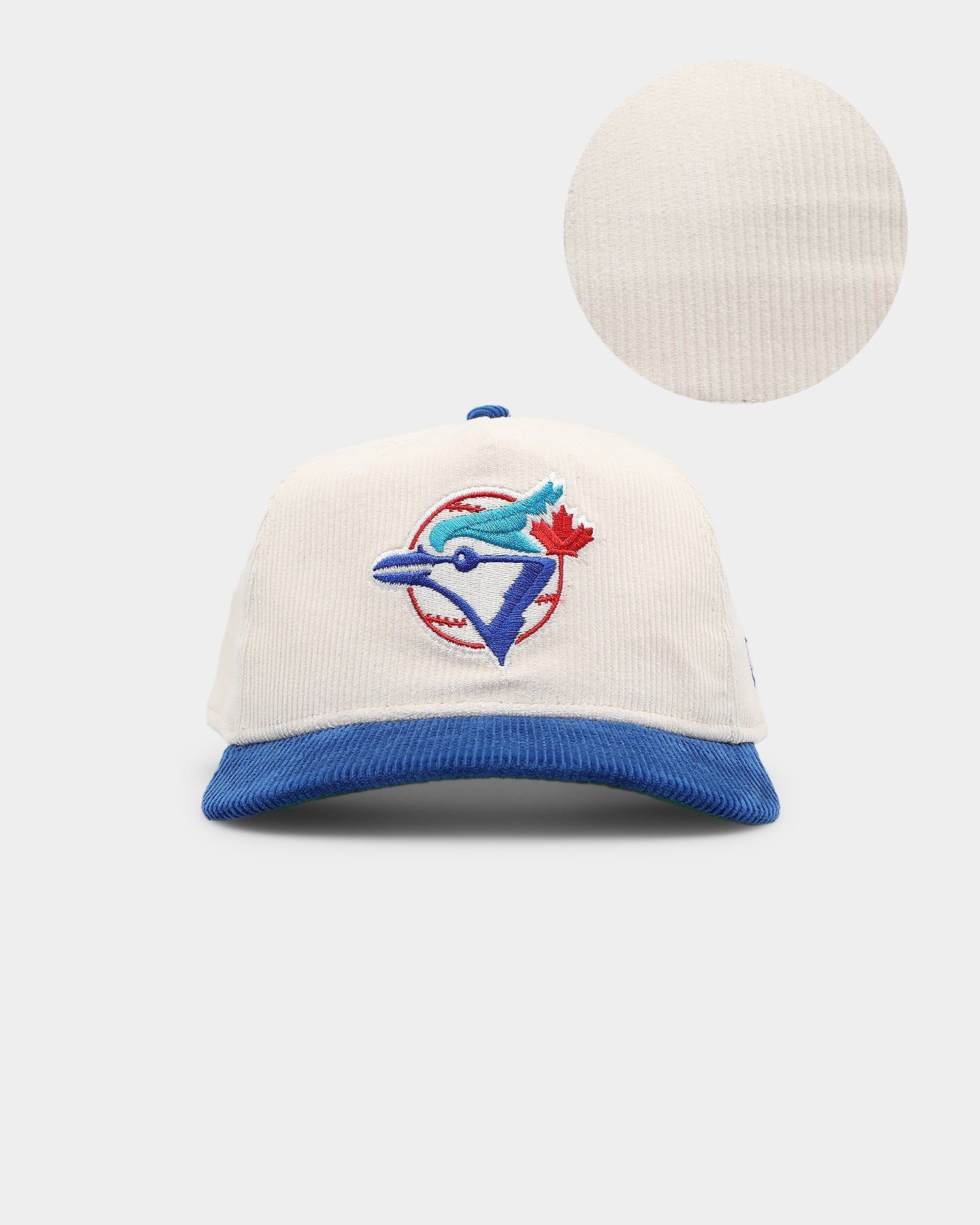 New Era Toronto Blue Jays 'Throwback Corduroy' Golfer Snapback White sold by Culture Kings