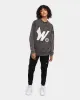 WNDRR Flight Sweat Crew Washed Black sold by Culture Kings