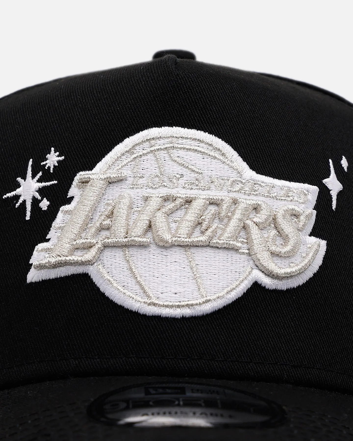 New Era Los Angeles Lakers 'Grit 3.0' 9FORTY A-Frame Snapback Black/White sold by Culture Kings product image thumbnail 5
