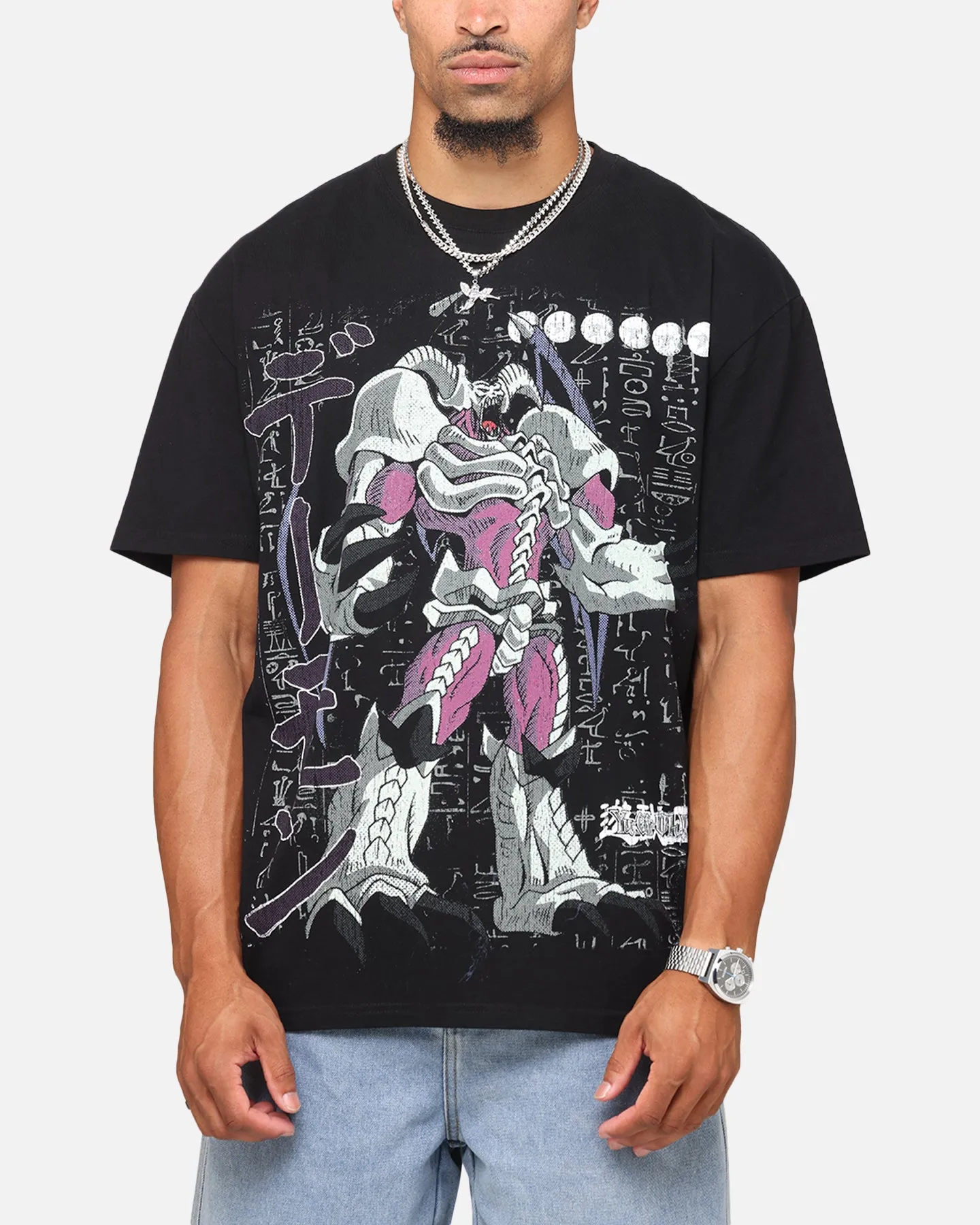Goat Crew X Yu-Gi-Oh! Summon Skull Heavyweight T-Shirt Black sold by Culture Kings