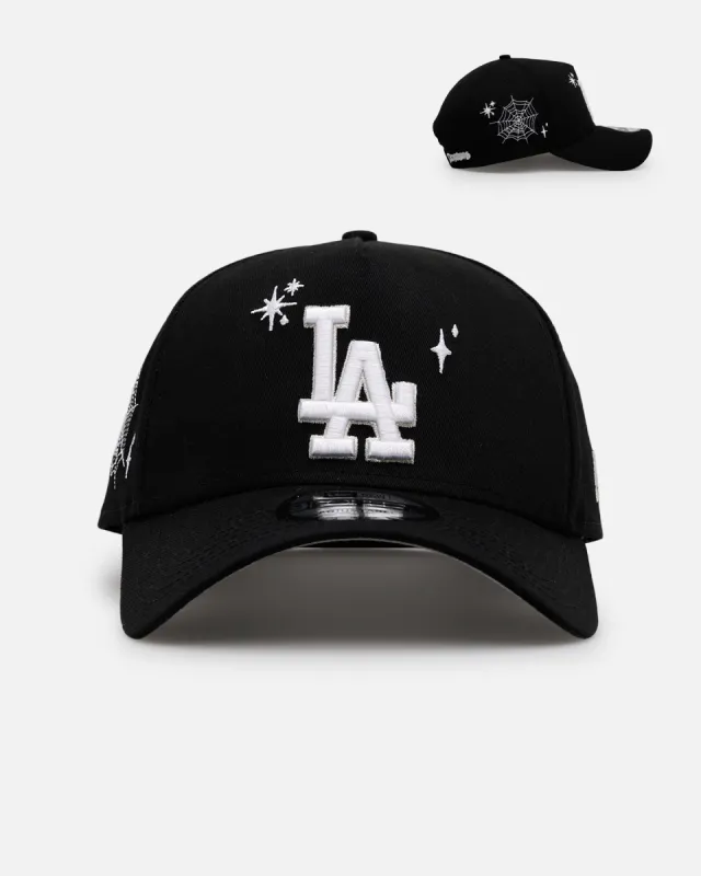 New Era Los Angeles Dodgers 'Grit 3.0' 9FORTY A-Frame Snapback Black/White sold by Culture Kings