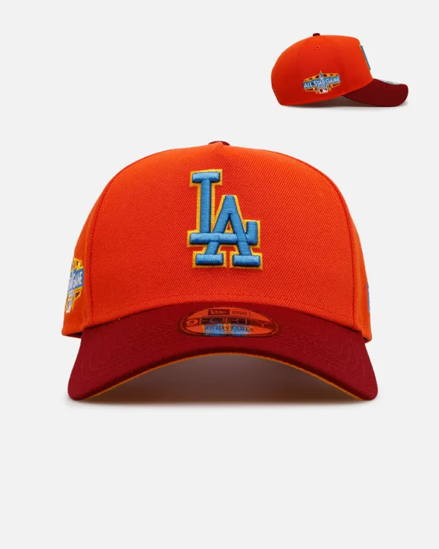 New Era Los Angeles Dodgers 'Horizon' 9FORTY A-Frame Snapback Orange sold by Culture Kings