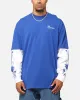 Carre Rosebowl Layered Long Sleeve T-Shirt Royal/White sold by Culture Kings