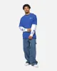 Carre Rosebowl Layered Long Sleeve T-Shirt Royal/White sold by Culture Kings