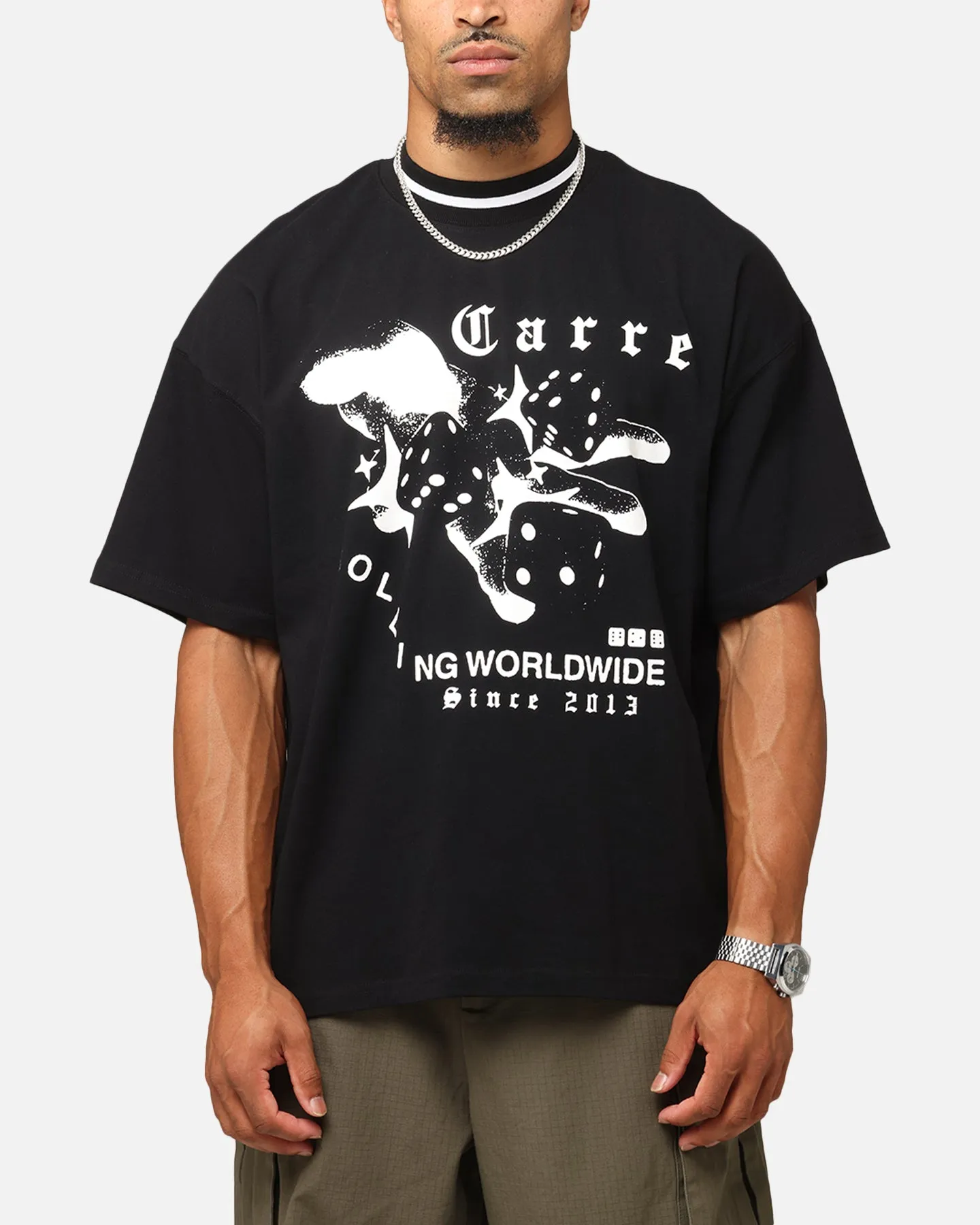 Carre Dice Club T-Shirt Black sold by Culture Kings