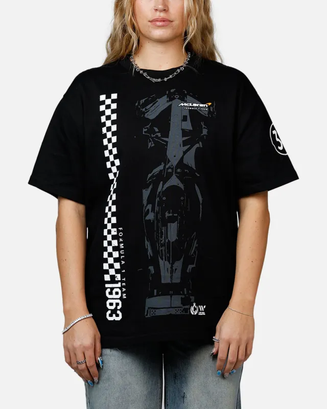 We Are The Wild Collective X Women's Mclaren 'Vegas Grad Prix 2024' T-Shirt Washed Black sold by Culture Kings