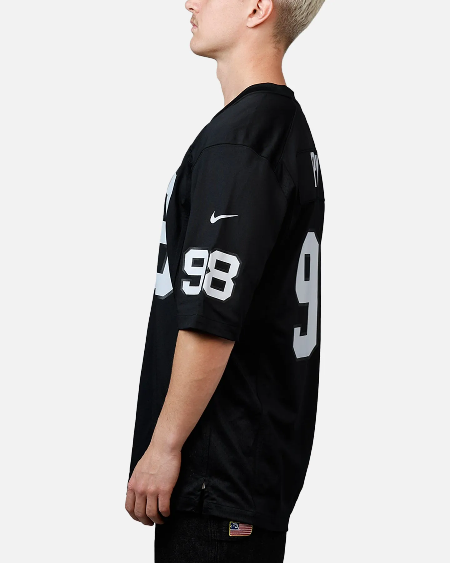 Nike Las Vegas Raiders Maxx Crosby #98 Limited Jersey Black sold by Culture Kings product image thumbnail 5