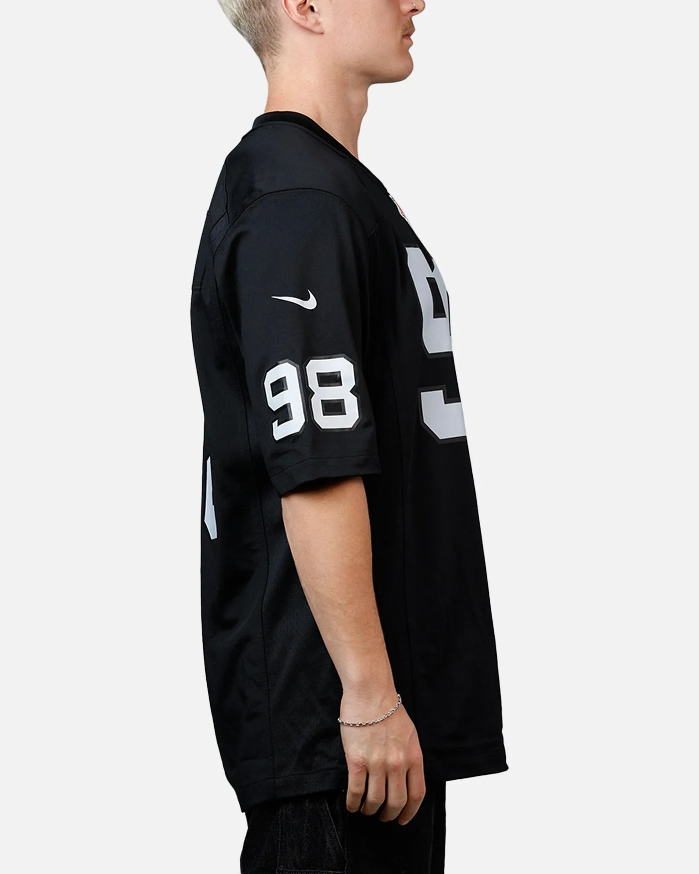 Nike Las Vegas Raiders Maxx Crosby #98 Limited Jersey Black sold by Culture Kings product image thumbnail 4