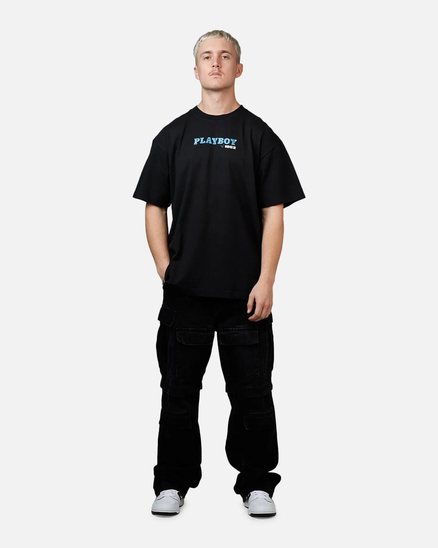 Playboy Heart T-Shirt Black sold by Culture Kings product image thumbnail 3