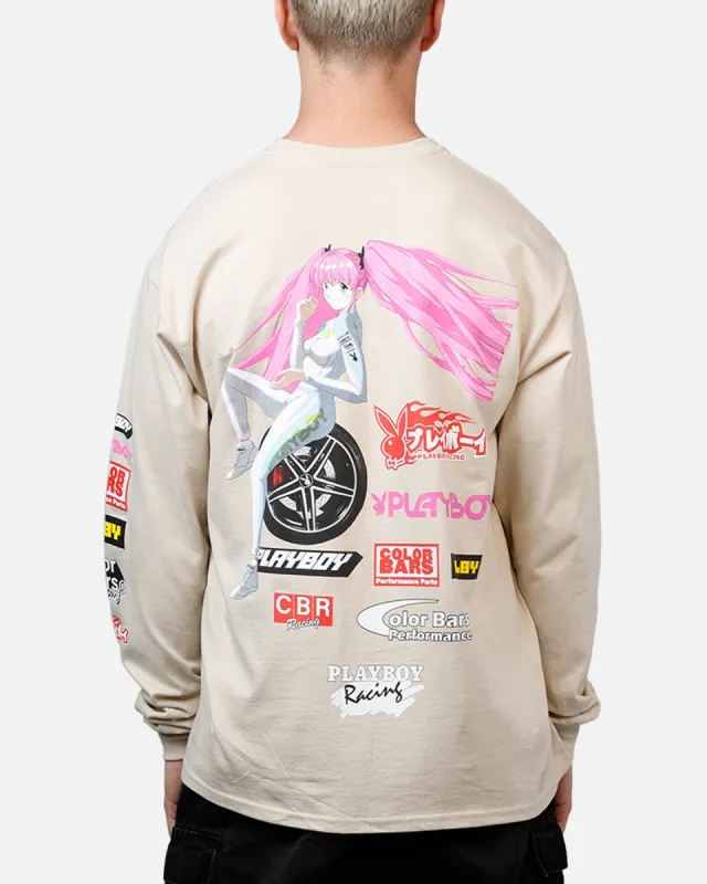 Playboy Sponsors Long Sleeve T-Shirt Sand sold by Culture Kings