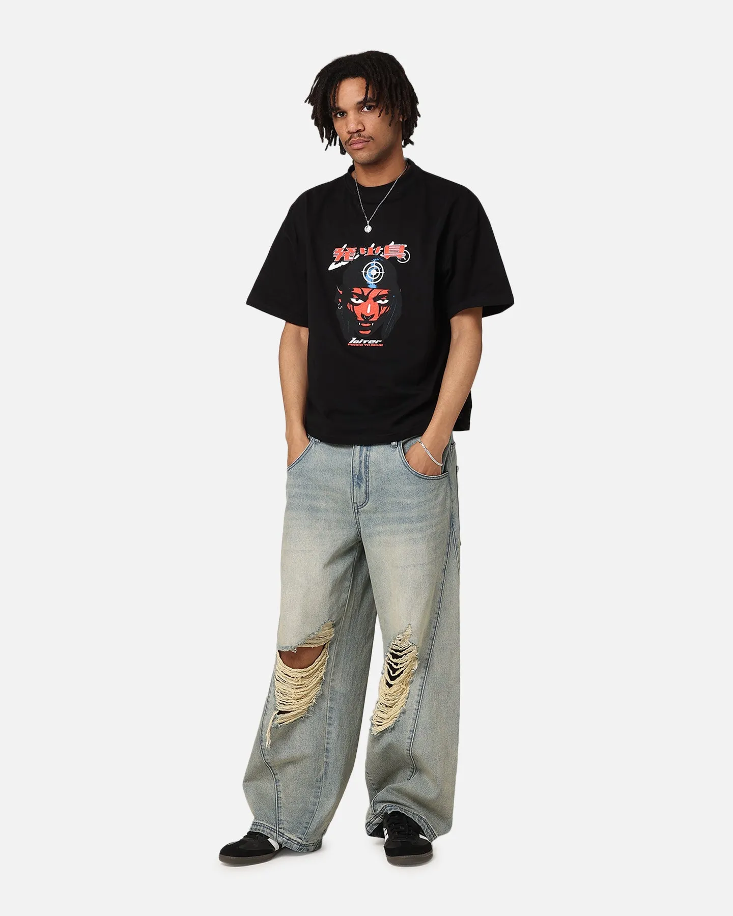 Loiter Love Sick T-Shirt Black sold by Culture Kings product image thumbnail 3