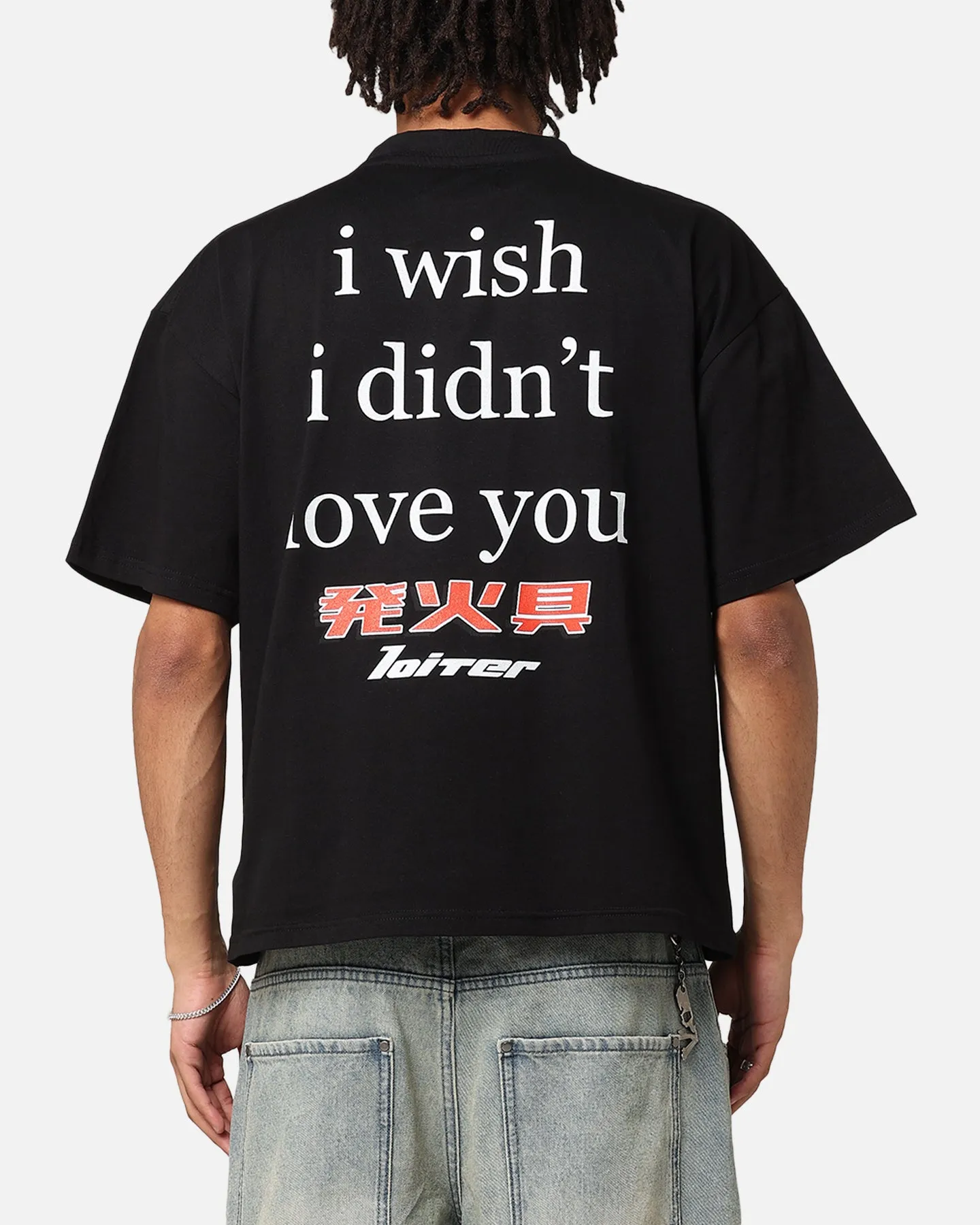 Loiter Love Sick T-Shirt Black sold by Culture Kings product image thumbnail 2