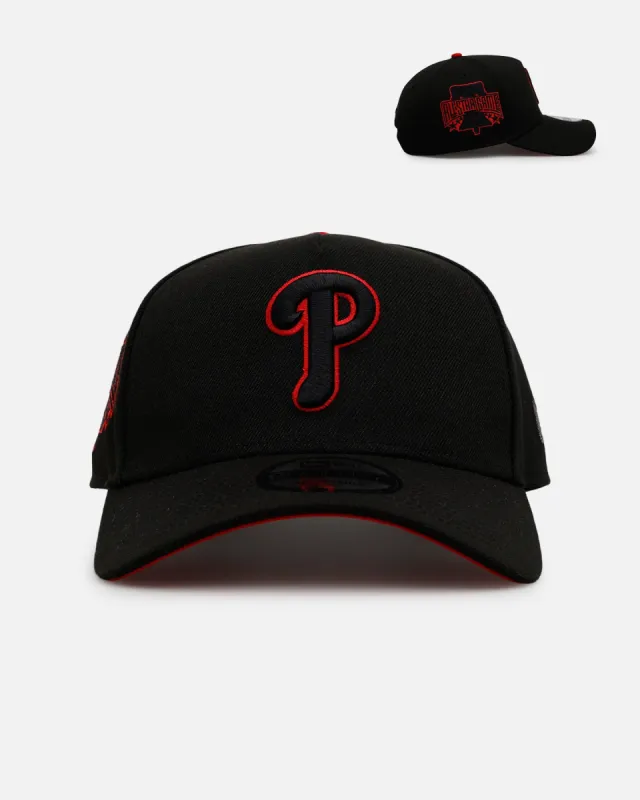 New Era Philadelphia Phillies 'Outline' 9FORTY A-Frame Snapback Black sold by Culture Kings