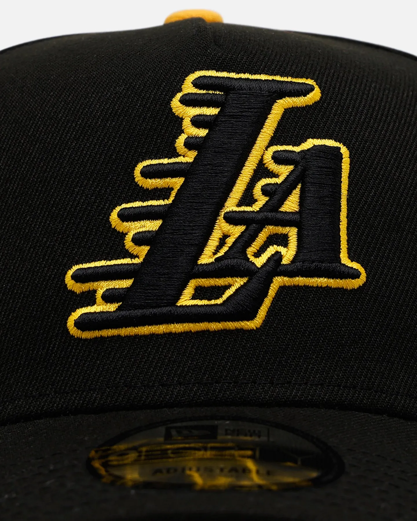 New Era Los Angeles Lakers 'Outline' 9FORTY A-Frame Snapback Black sold by Culture Kings product image thumbnail 5