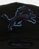 New Era Detroit Lions 'Outline' 9FORTY A-Frame Snapback Black sold by Culture Kings